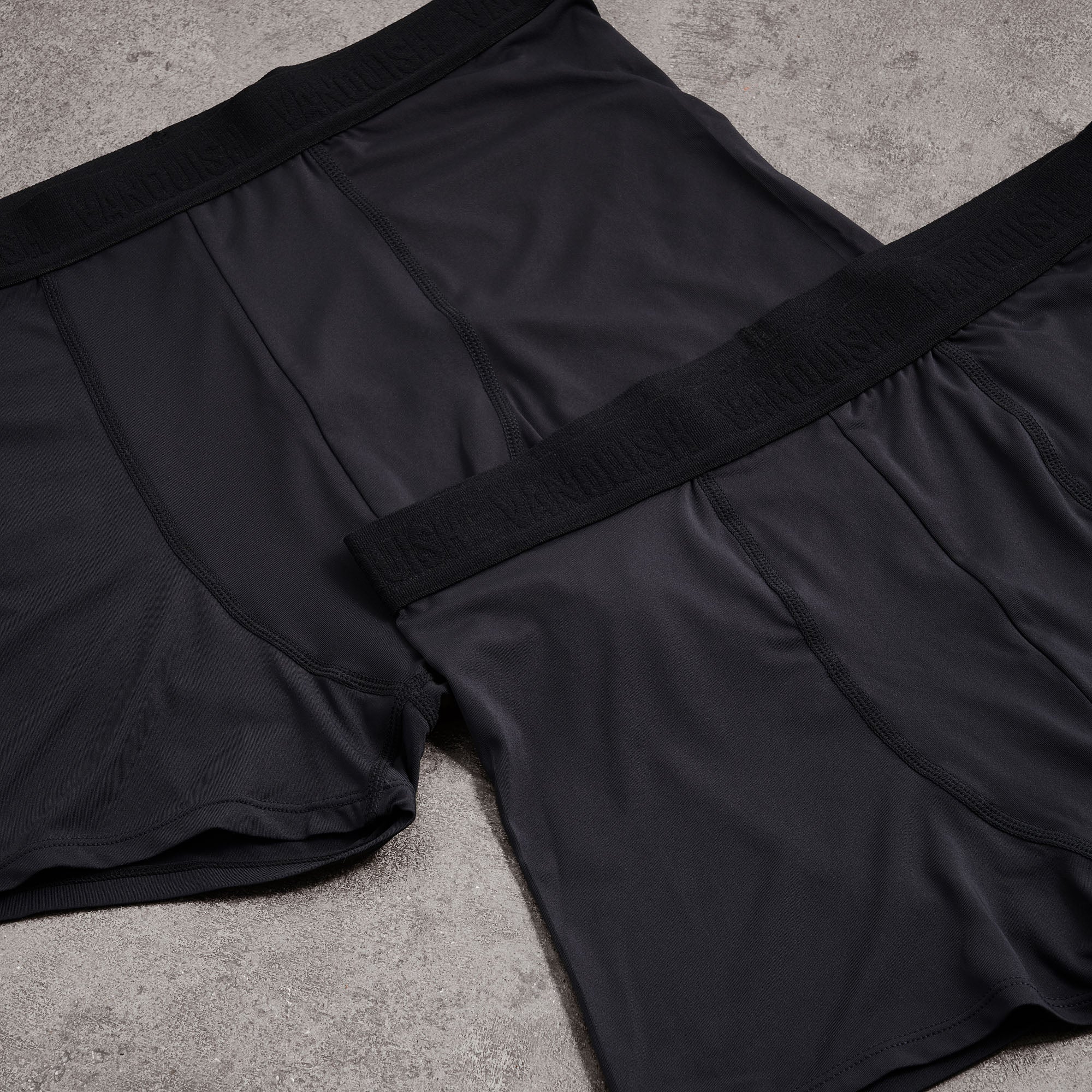 Vanquish Black / Black 2 Pack Boxers