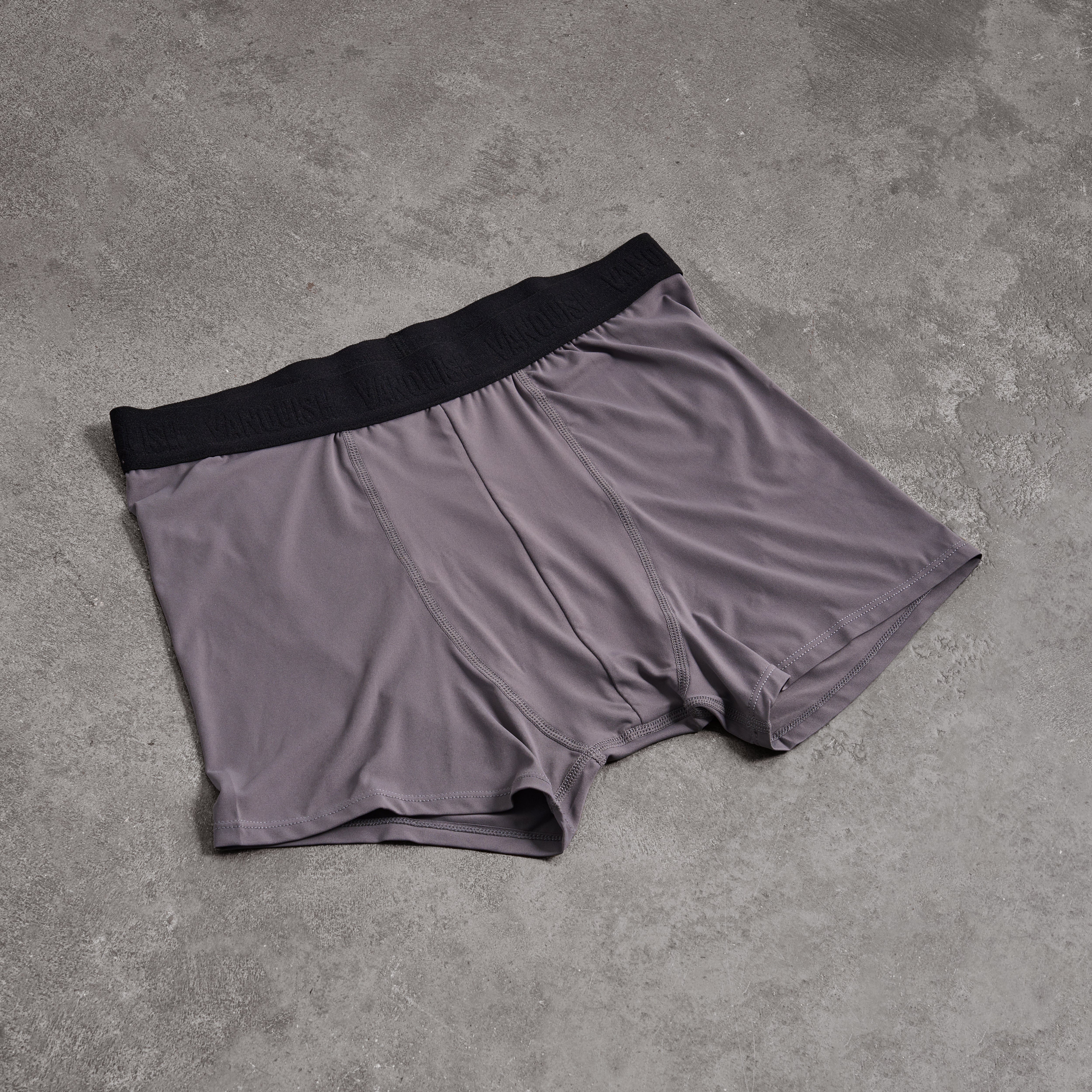 Vanquish Black / Grey 2 Pack Boxers