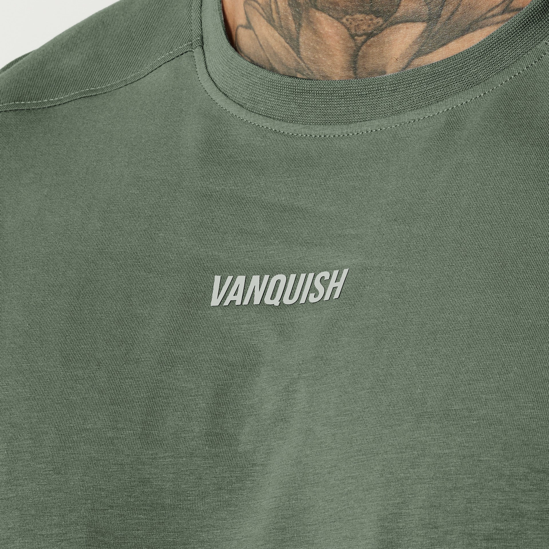 Vanquish Essential Forest Green Oversized T Shirt