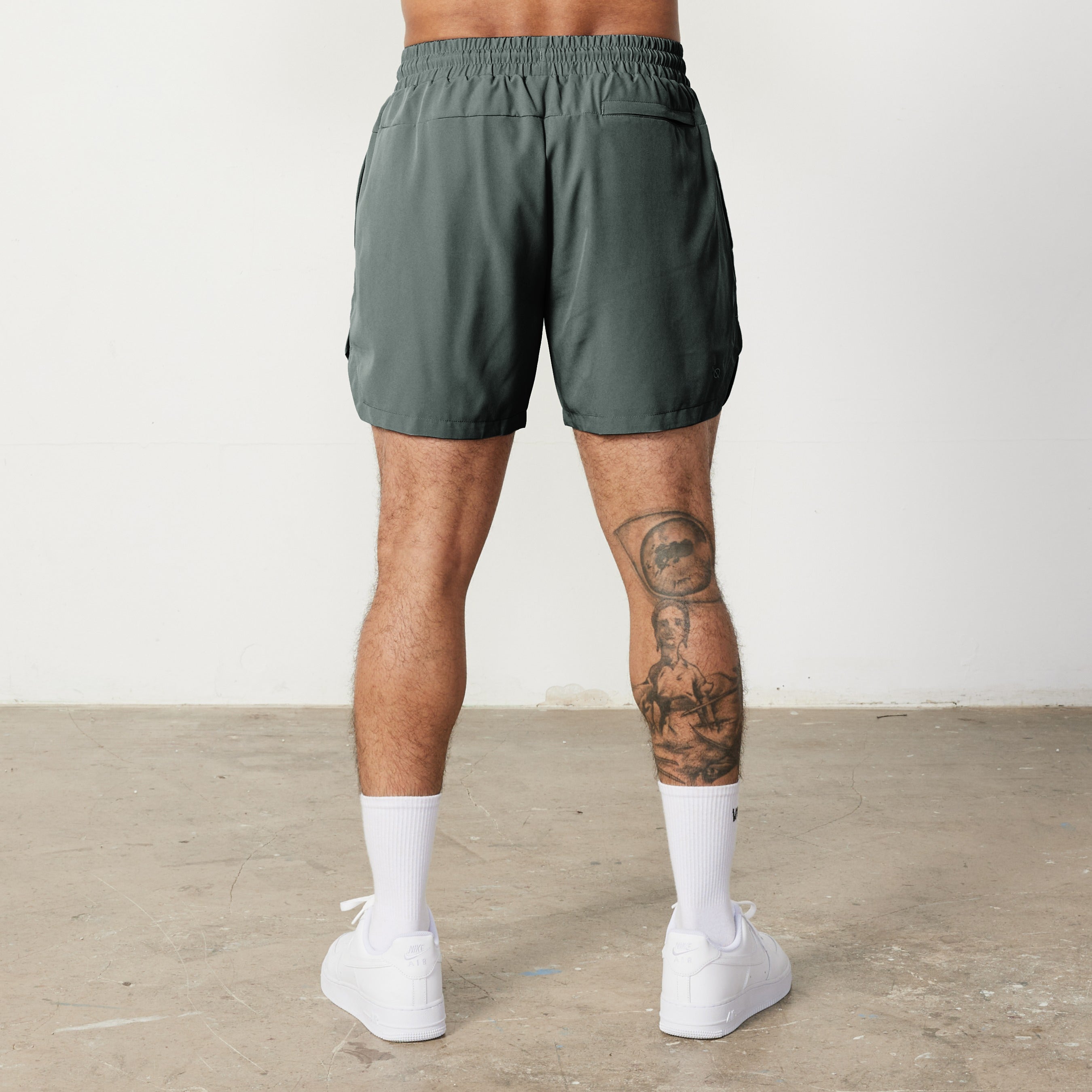 Vanquish Essential Forest Green Performance 4" Shorts