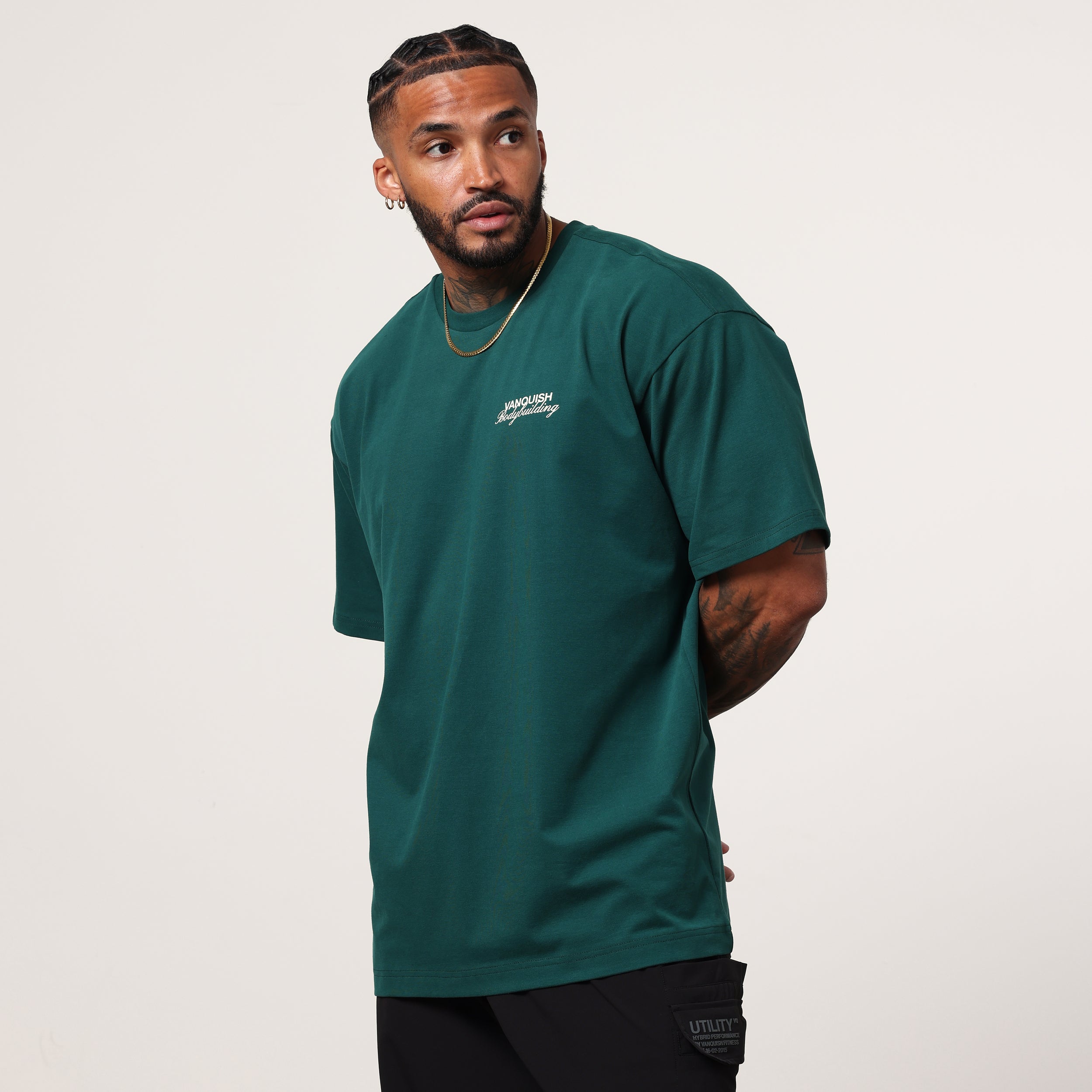 Vanquish TSP Strength MMXV Green Oversized T-Shirt