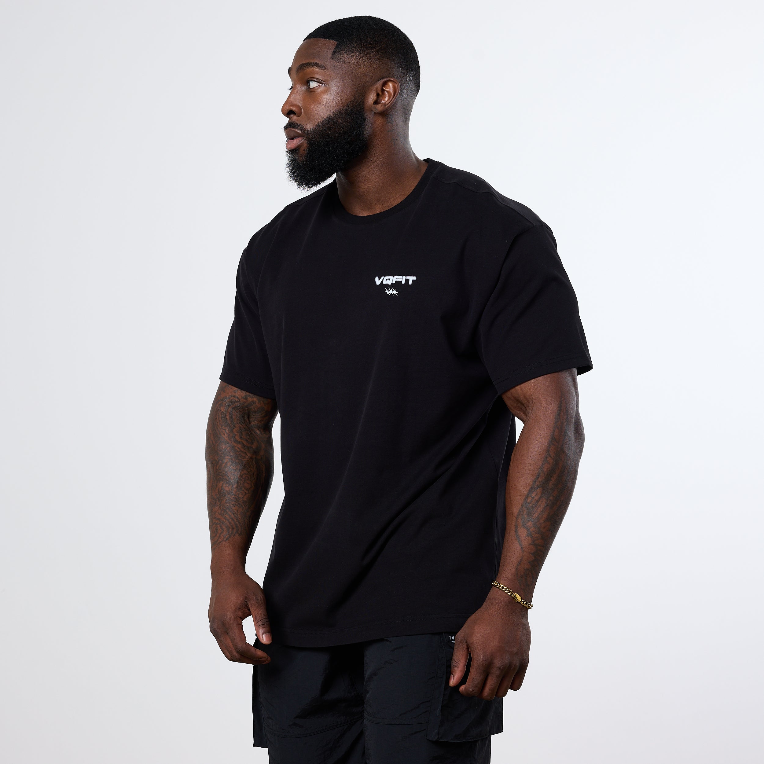 Vanquish TSP Black Blur Oversized T Shirt