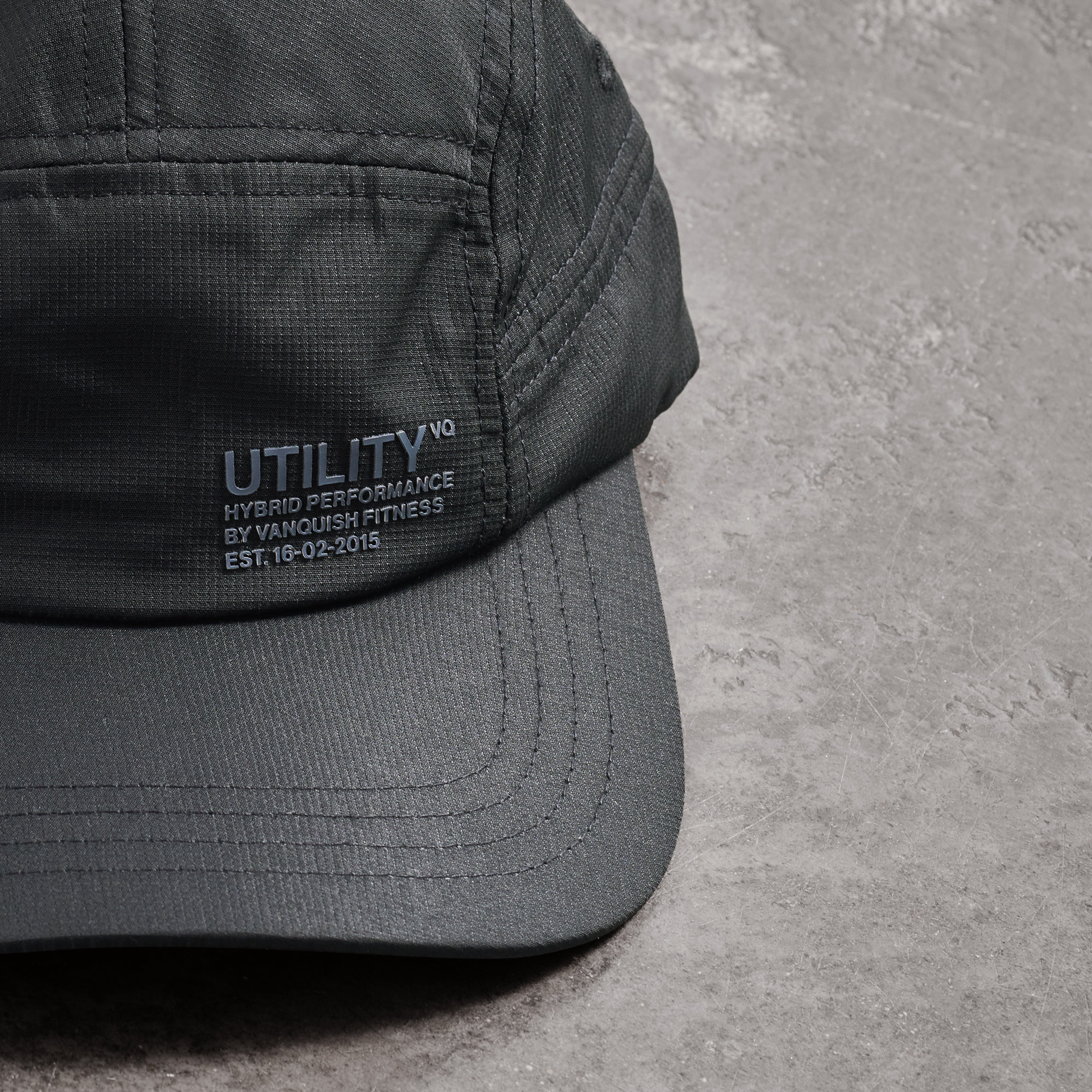 Vanquish Black Utility Performance Cap