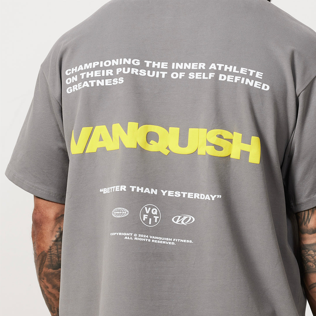 Vanquish TSP Charcoal Grey Champion Oversized T Shirt