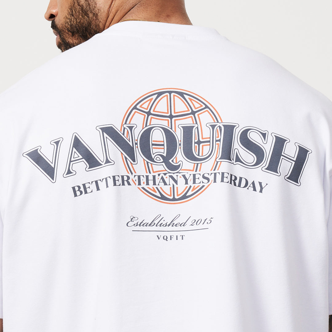 Vanquish TSP White Global Oversized T Shirt