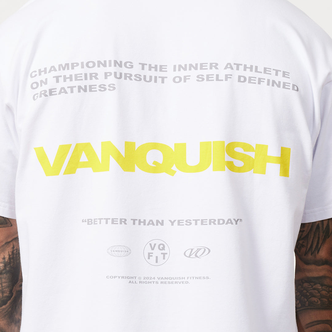 Vanquish TSP White Champion Oversized T Shirt