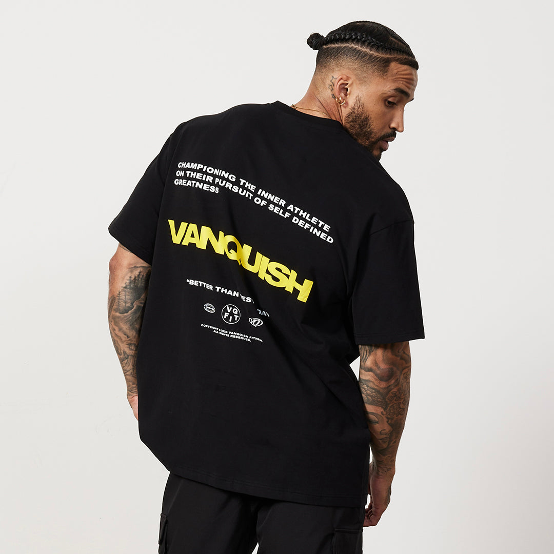 Vanquish TSP Black Champion Oversized T Shirt