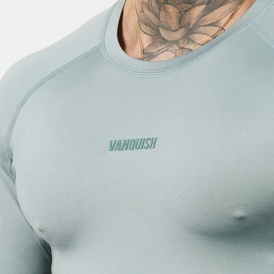 Vanquish Utility Frostgrünes langärmliges Baselayer-Oberteil