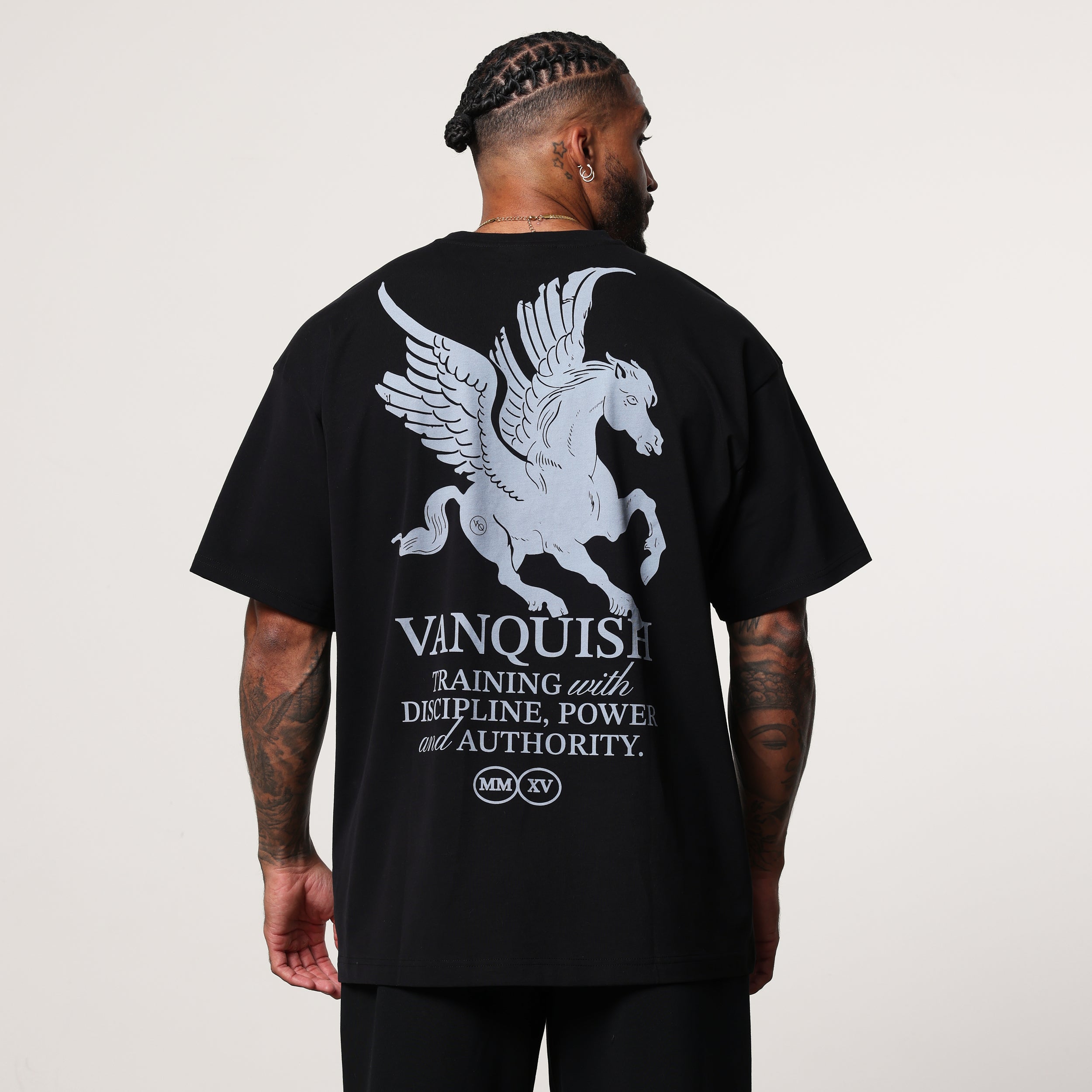 Vanquish TSP Black Pegasus Oversized T Shirt