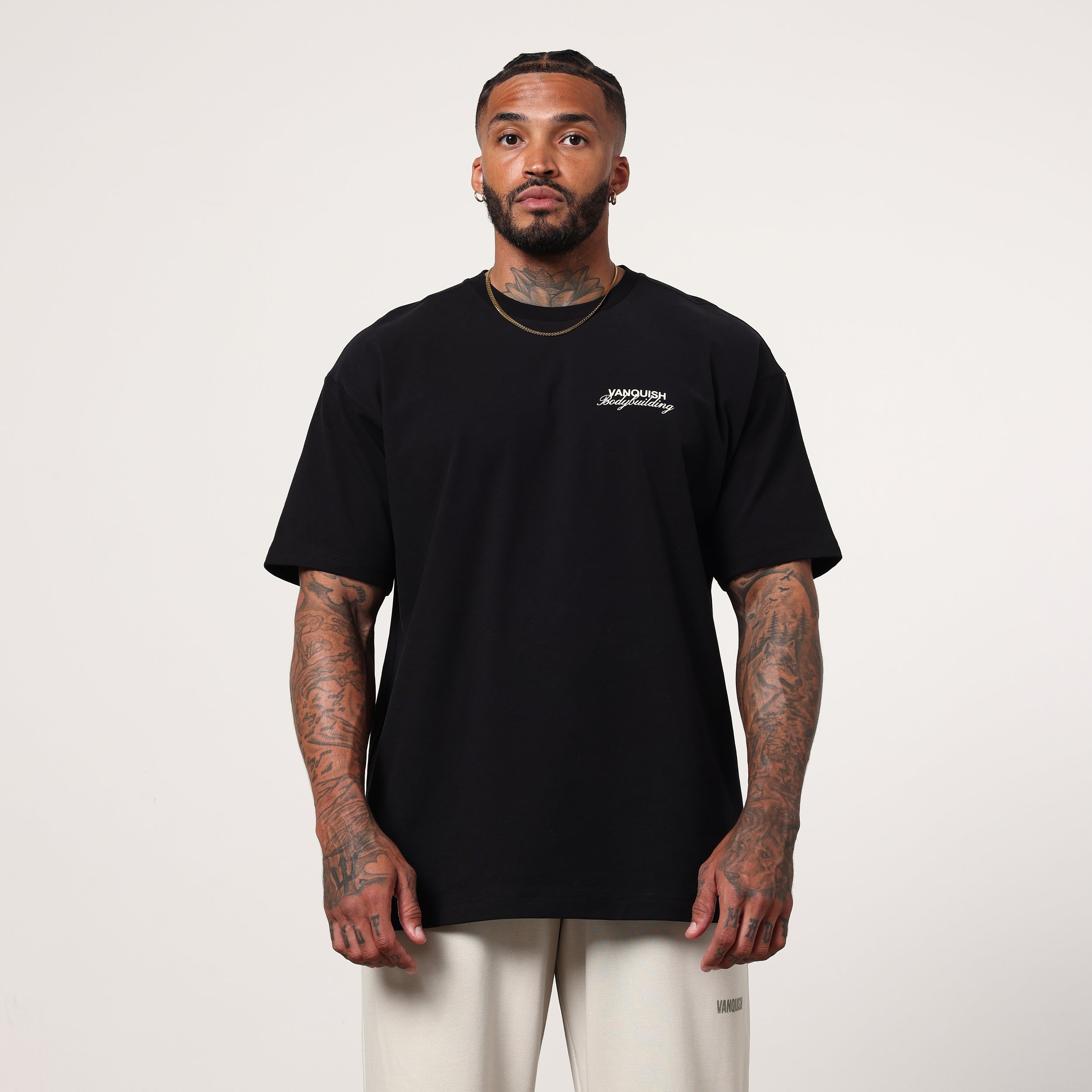 Vanquish TSP Strength MMXV Black Oversized T-Shirt