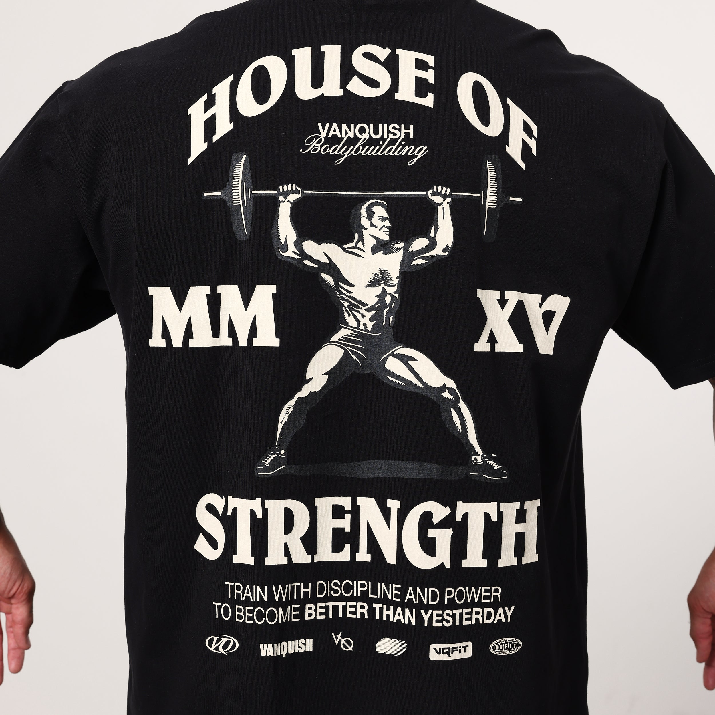 Vanquish TSP Strength MMXV Black Oversized T-Shirt