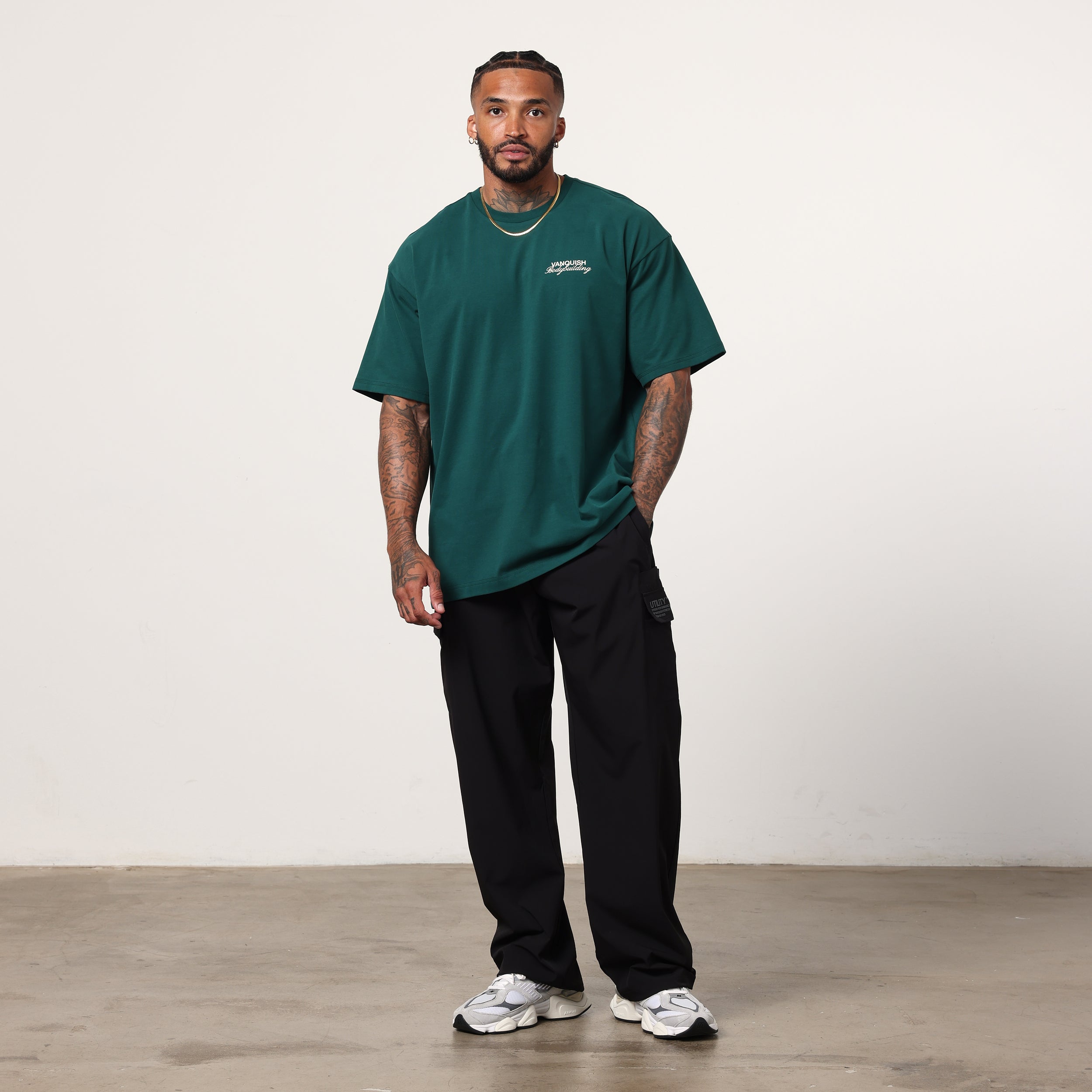 Vanquish TSP Strength MMXV Green Oversized T-Shirt