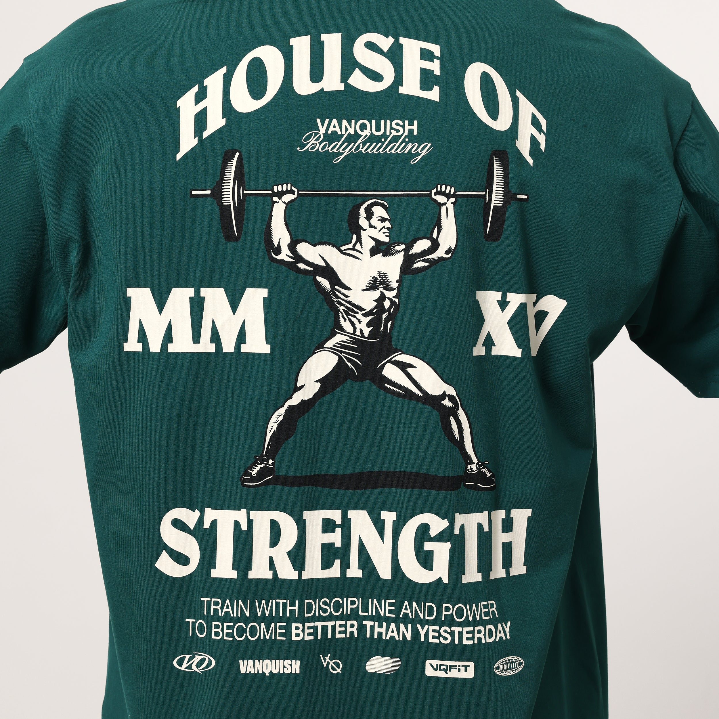 Vanquish TSP Strength MMXV Green Oversized T-Shirt