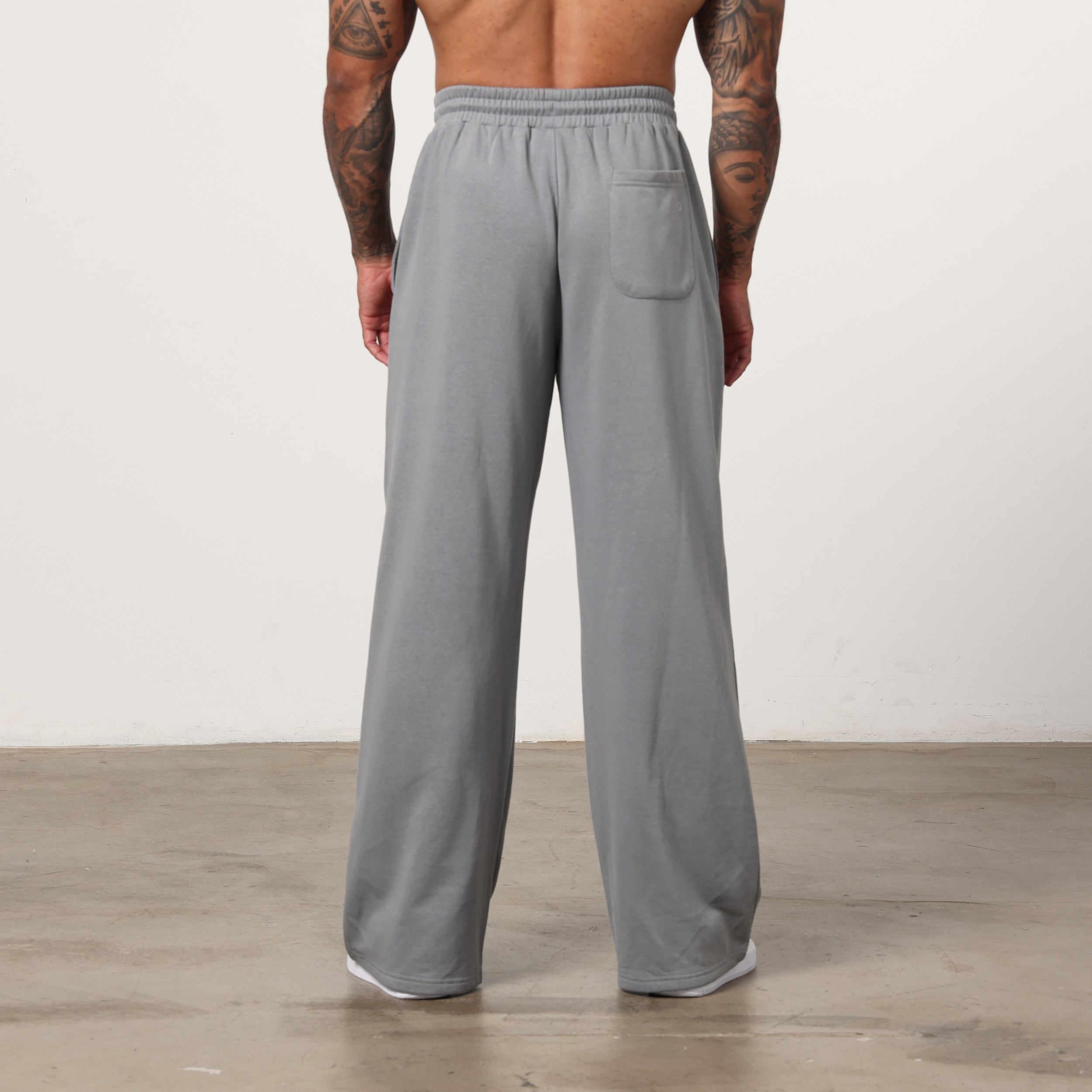 Vanquish Essential Steel Grey Straight Leg Sweatpants