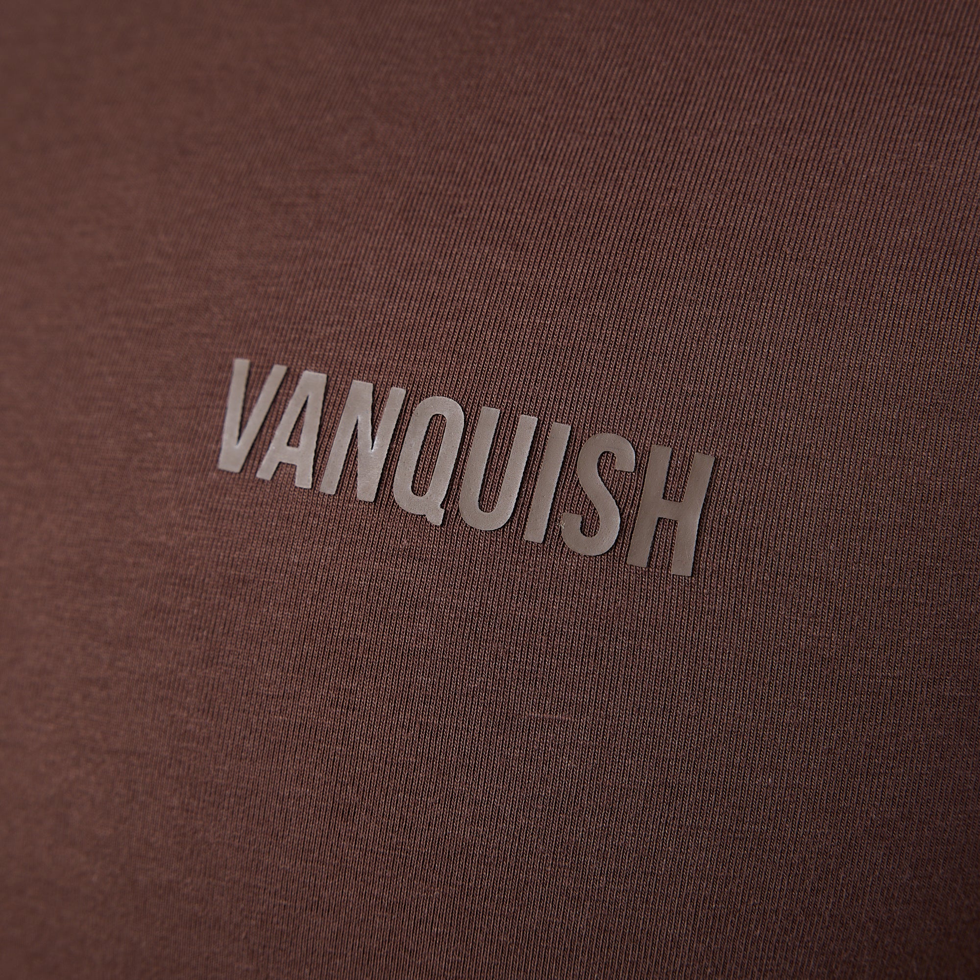 Vanquish Essential Chocolate Slim Fit Short Sleeve T Shirt