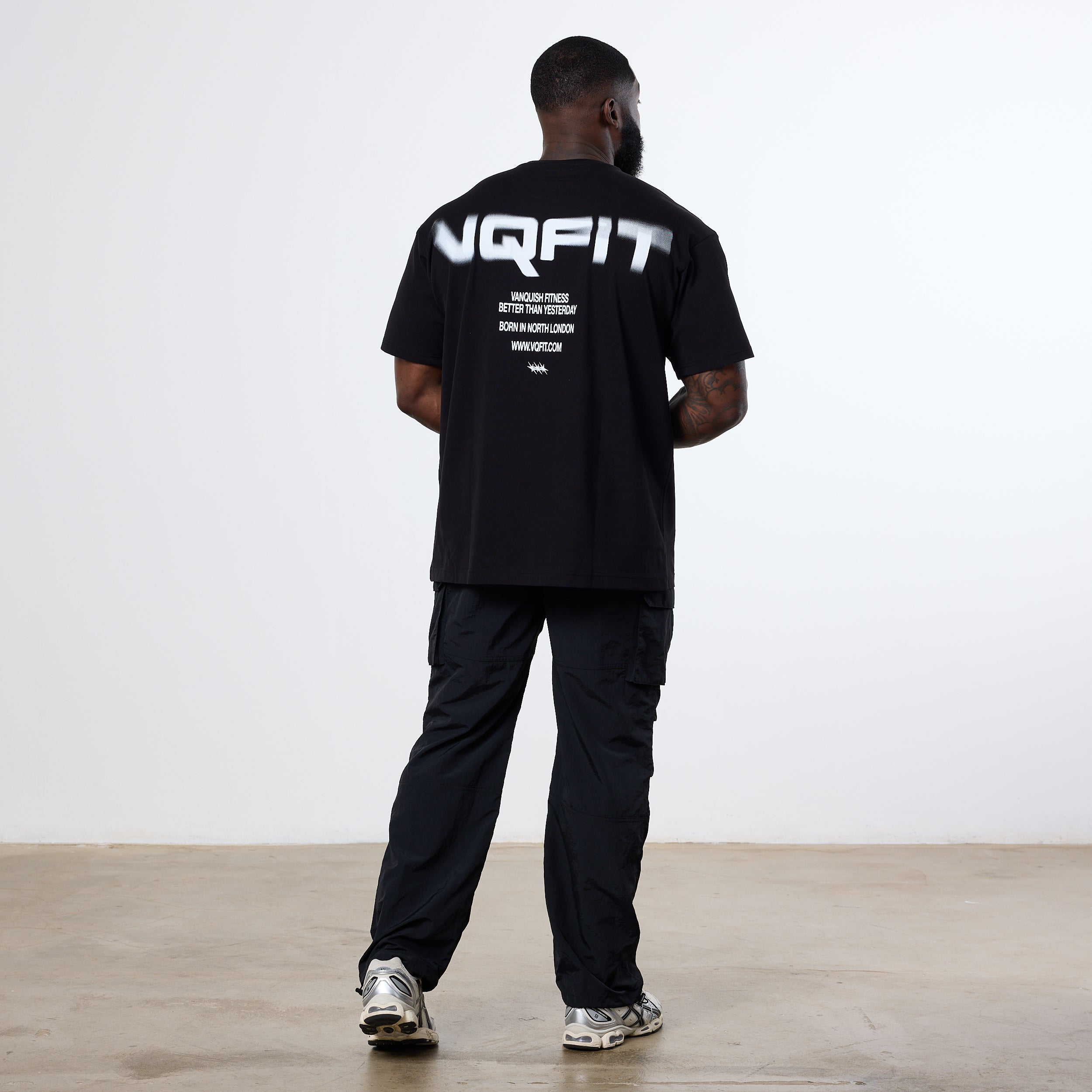 Vanquish TSP Black Blur Oversized T Shirt