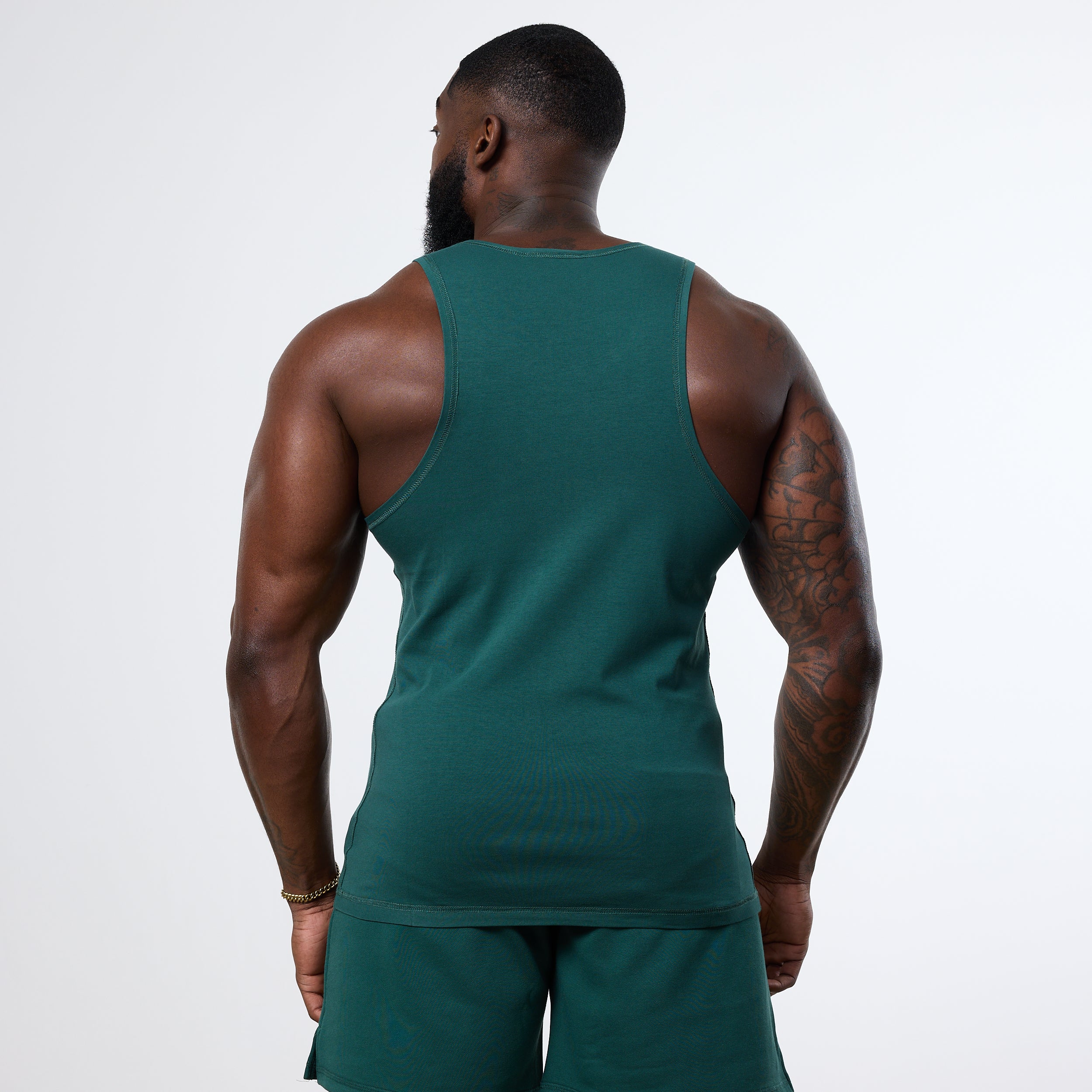 Vanquish Forest Green Unconquerable Strength Tank Top