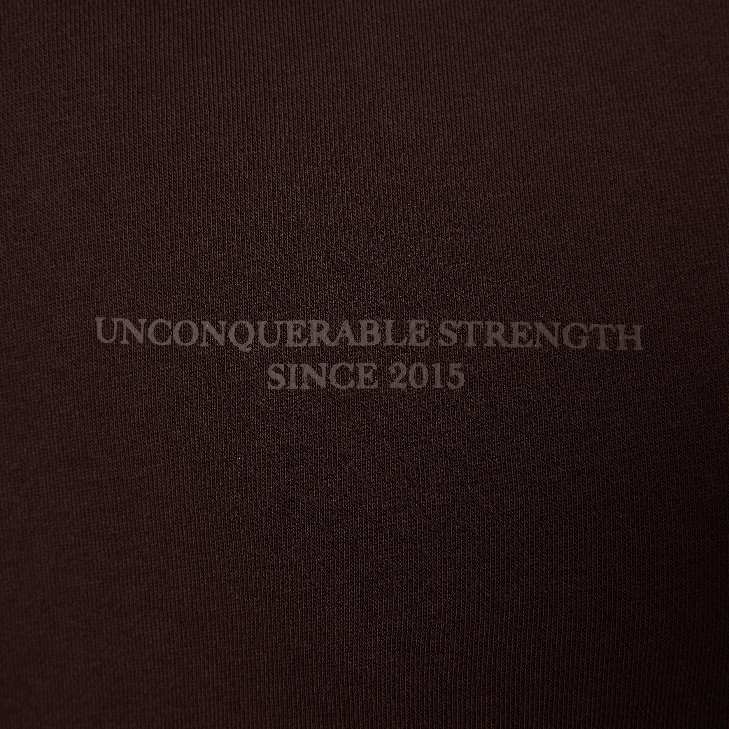 Vanquish Dark Brown Unconquerable Strength Full Zip Hoodie