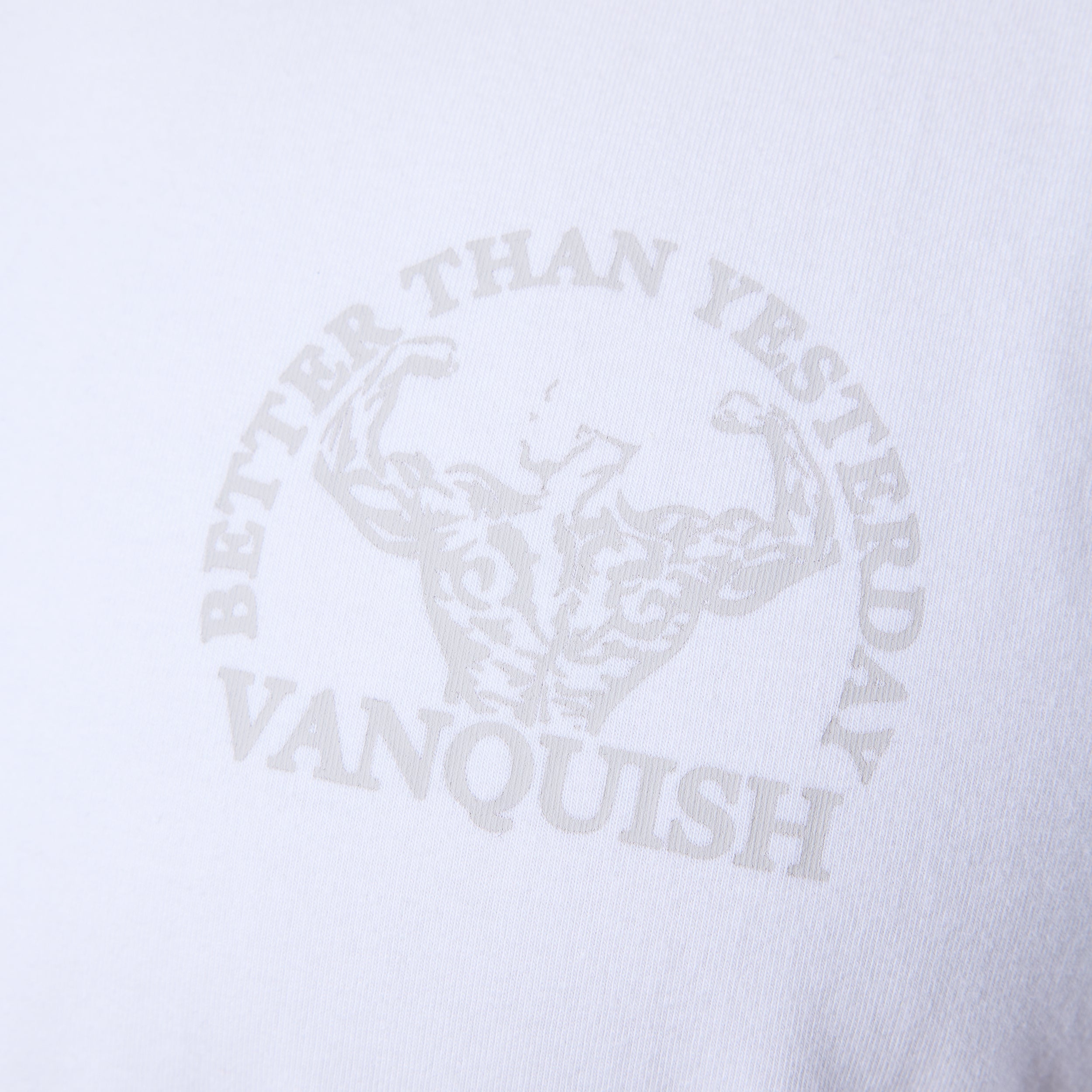 Vanquish White Unconquerable Strength Oversized T Shirt