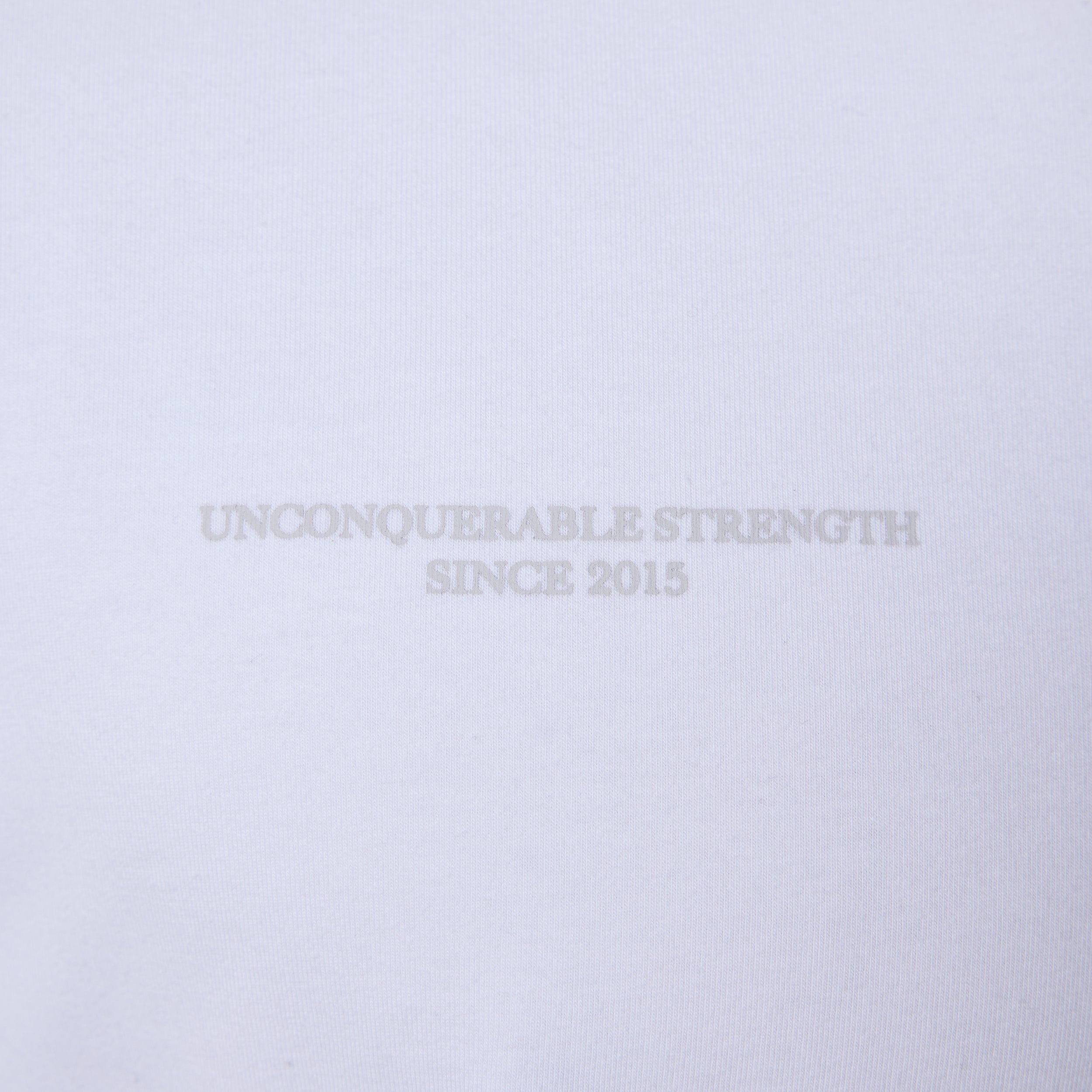 Vanquish White Unconquerable Strength Oversized T Shirt