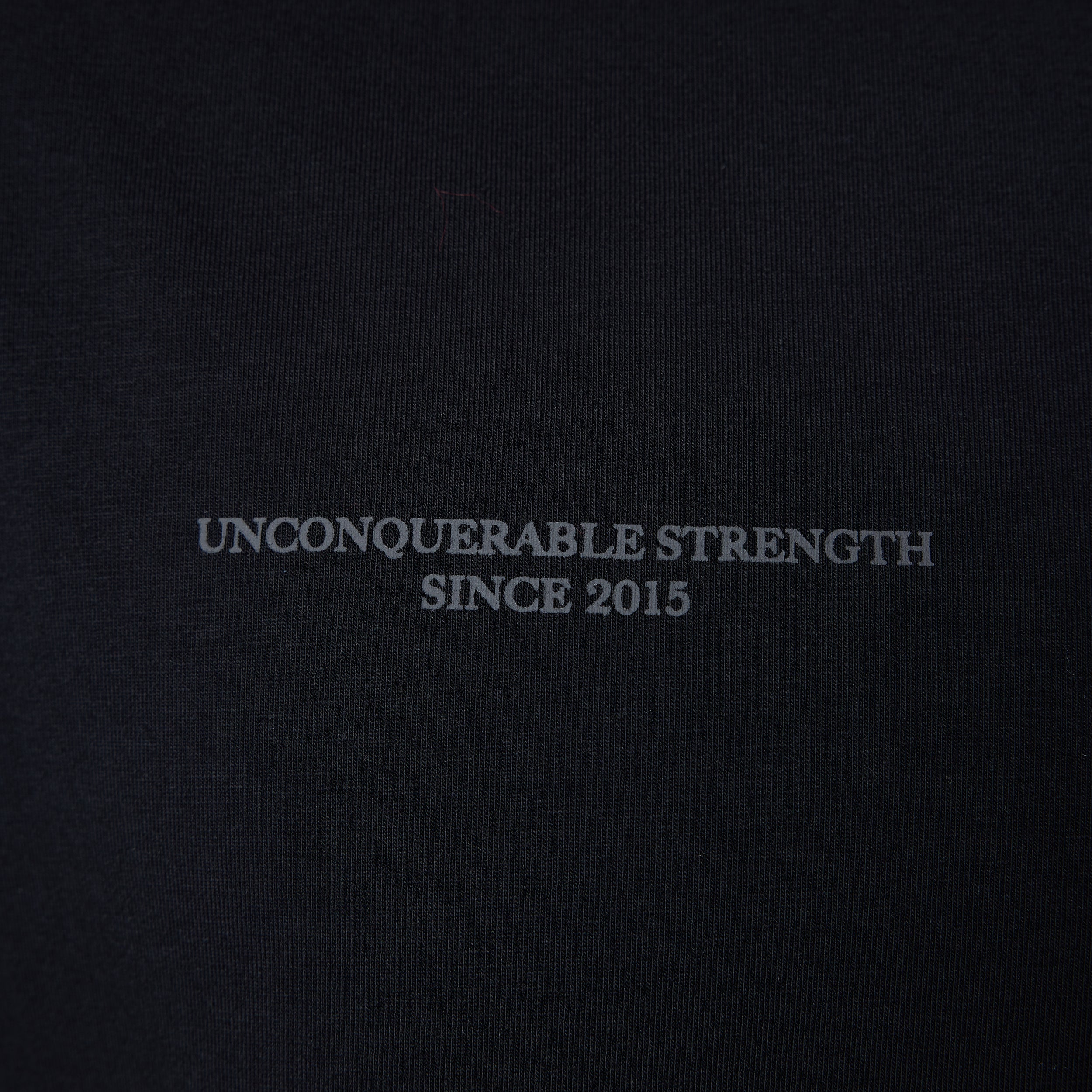 Vanquish Black Unconquerable Strength Oversized T Shirt