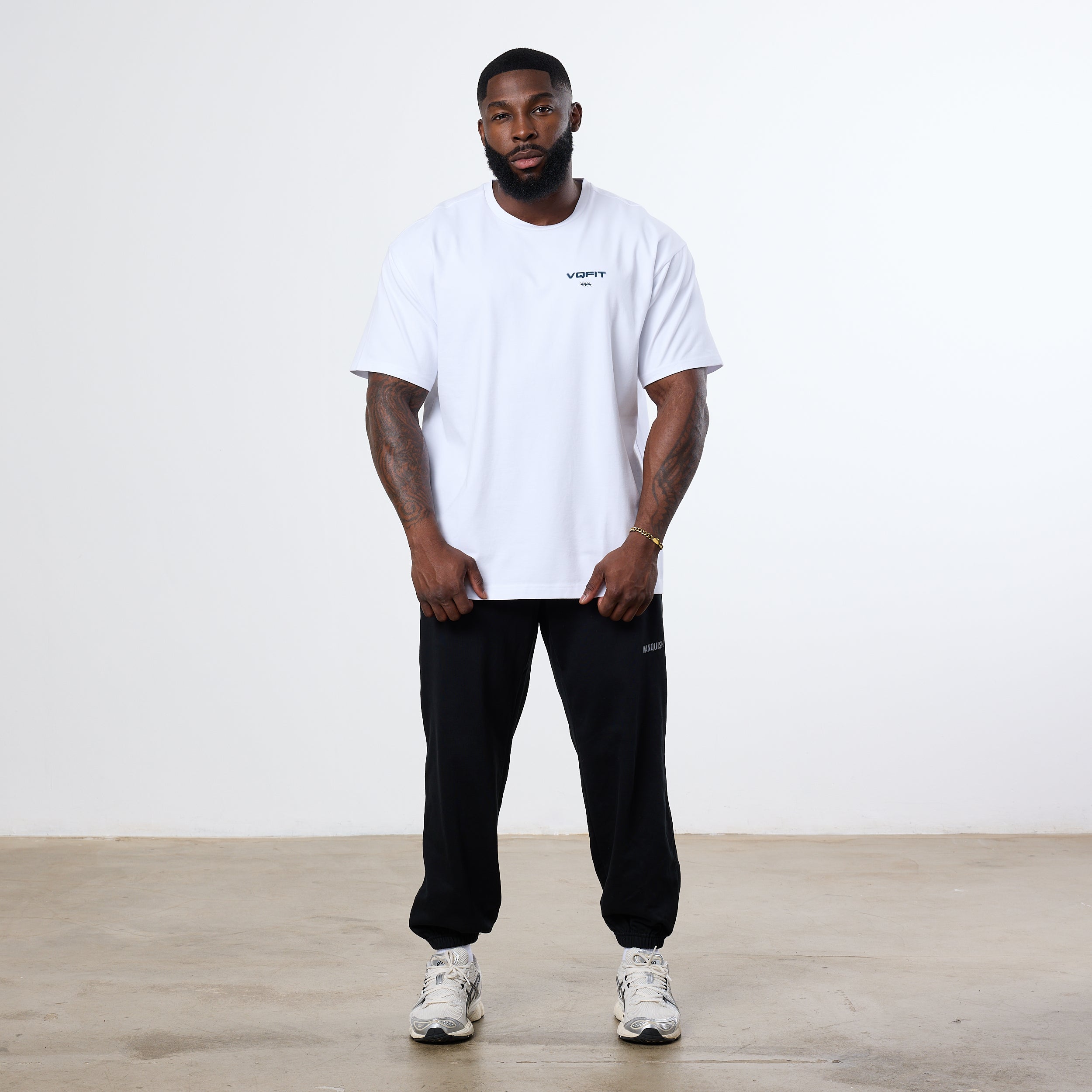 Vanquish TSP White Blur Oversized T Shirt