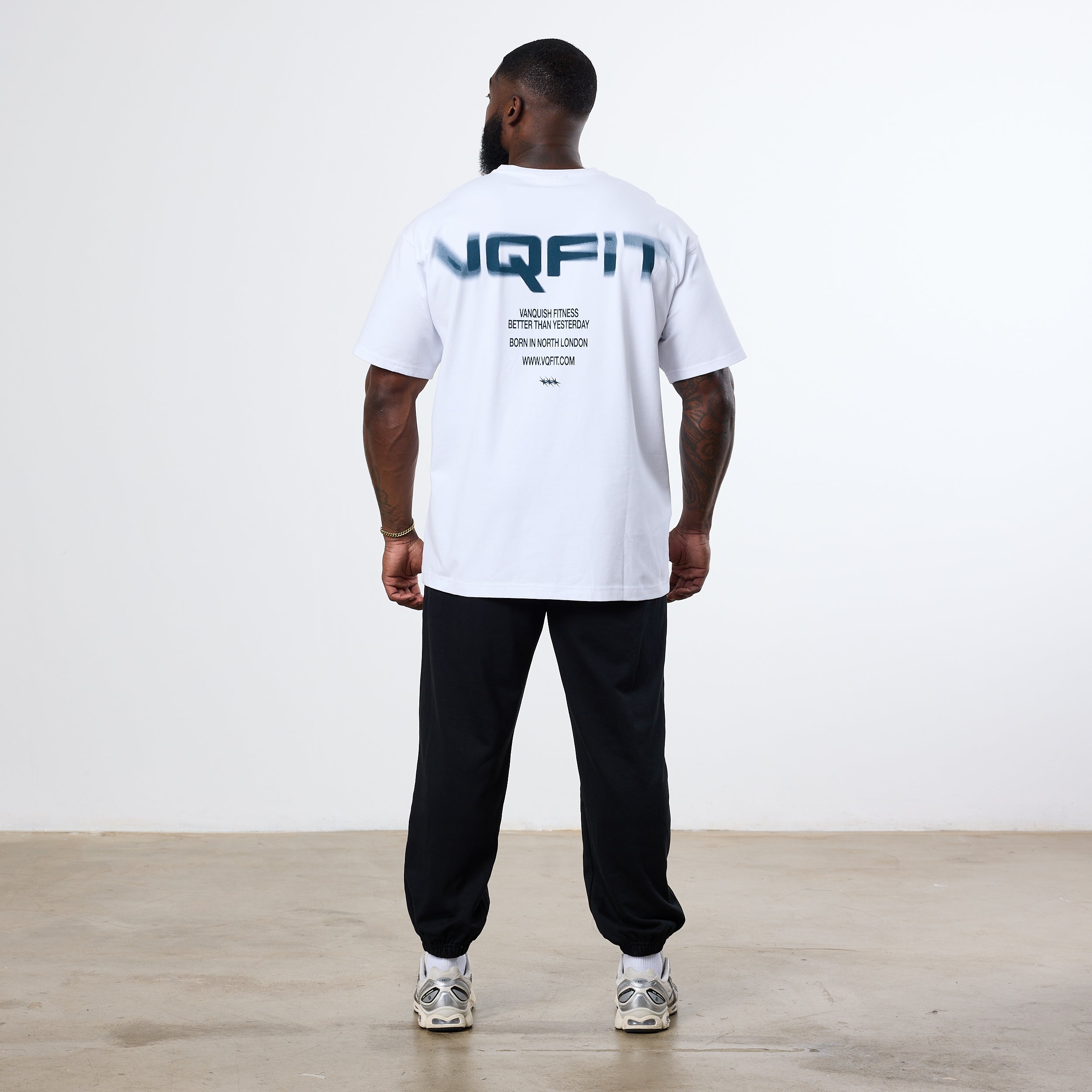 Vanquish TSP White Blur Oversized T Shirt