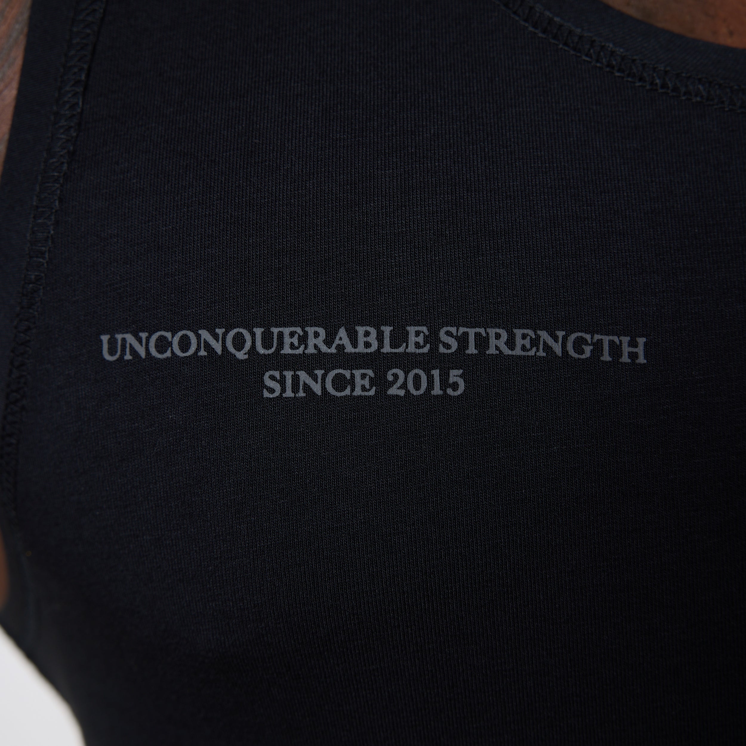 Vanquish Black Unconquerable Strength Tank Top