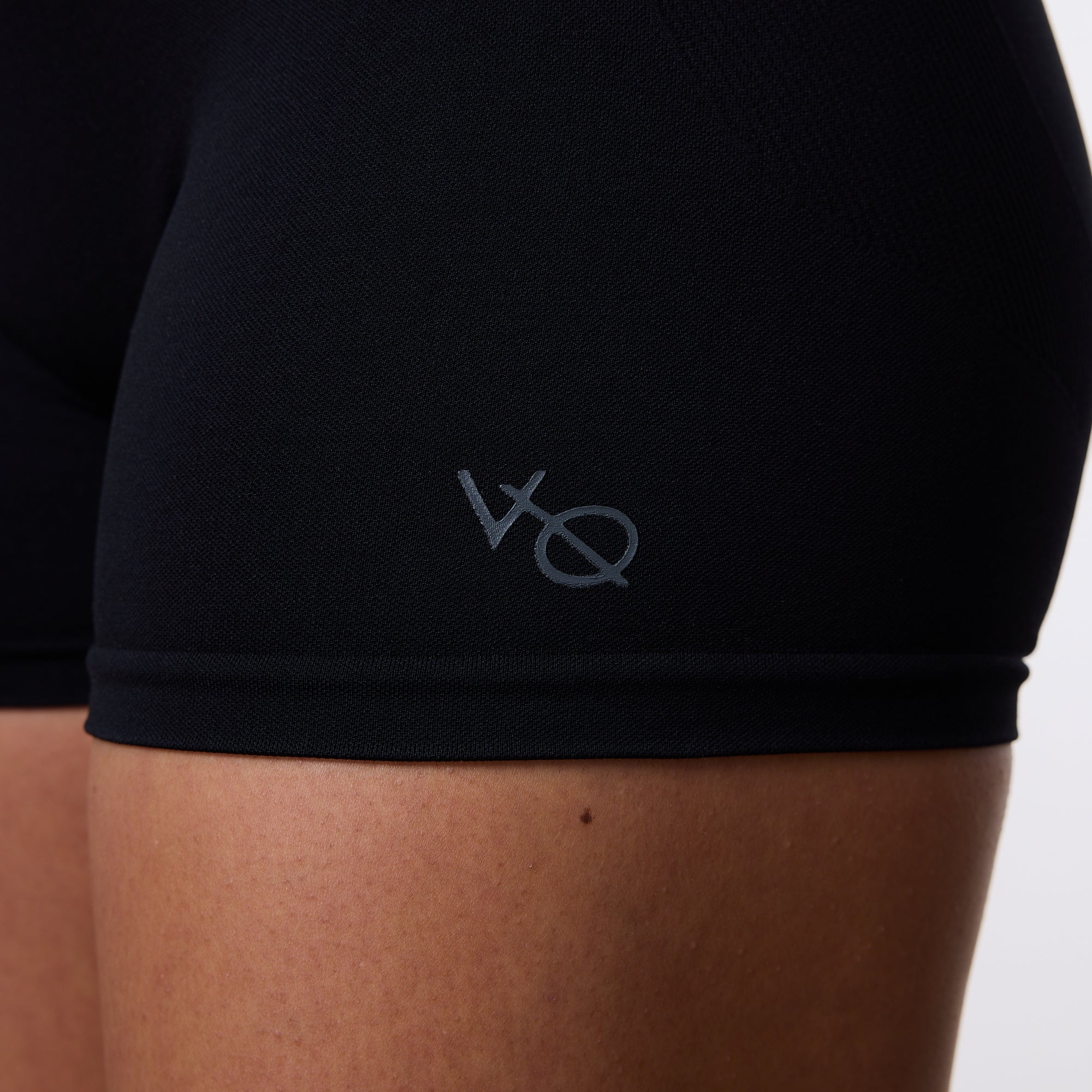 Vanquish Elevate Seamless Black Booty Shorts