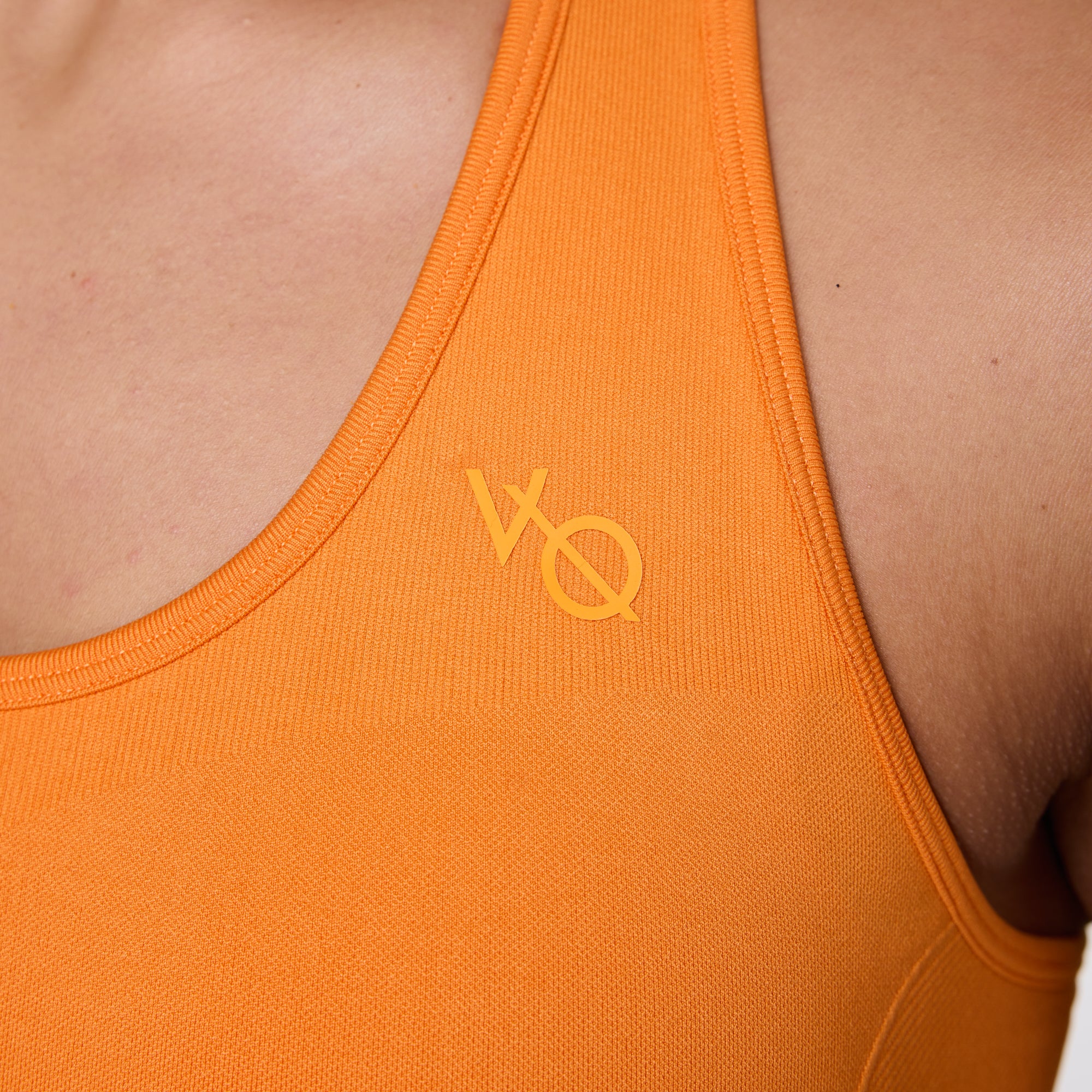 Vanquish Elevate Seamless Orange Support Bra