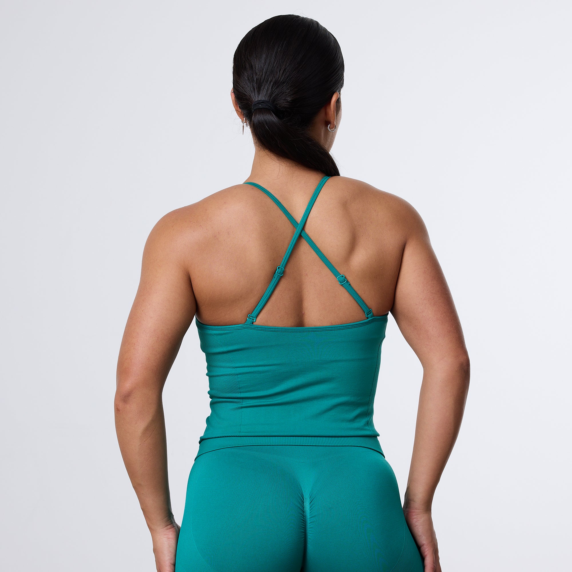 Vanquish Elevate Seamless Emerald Teal 2 in 1 Vest