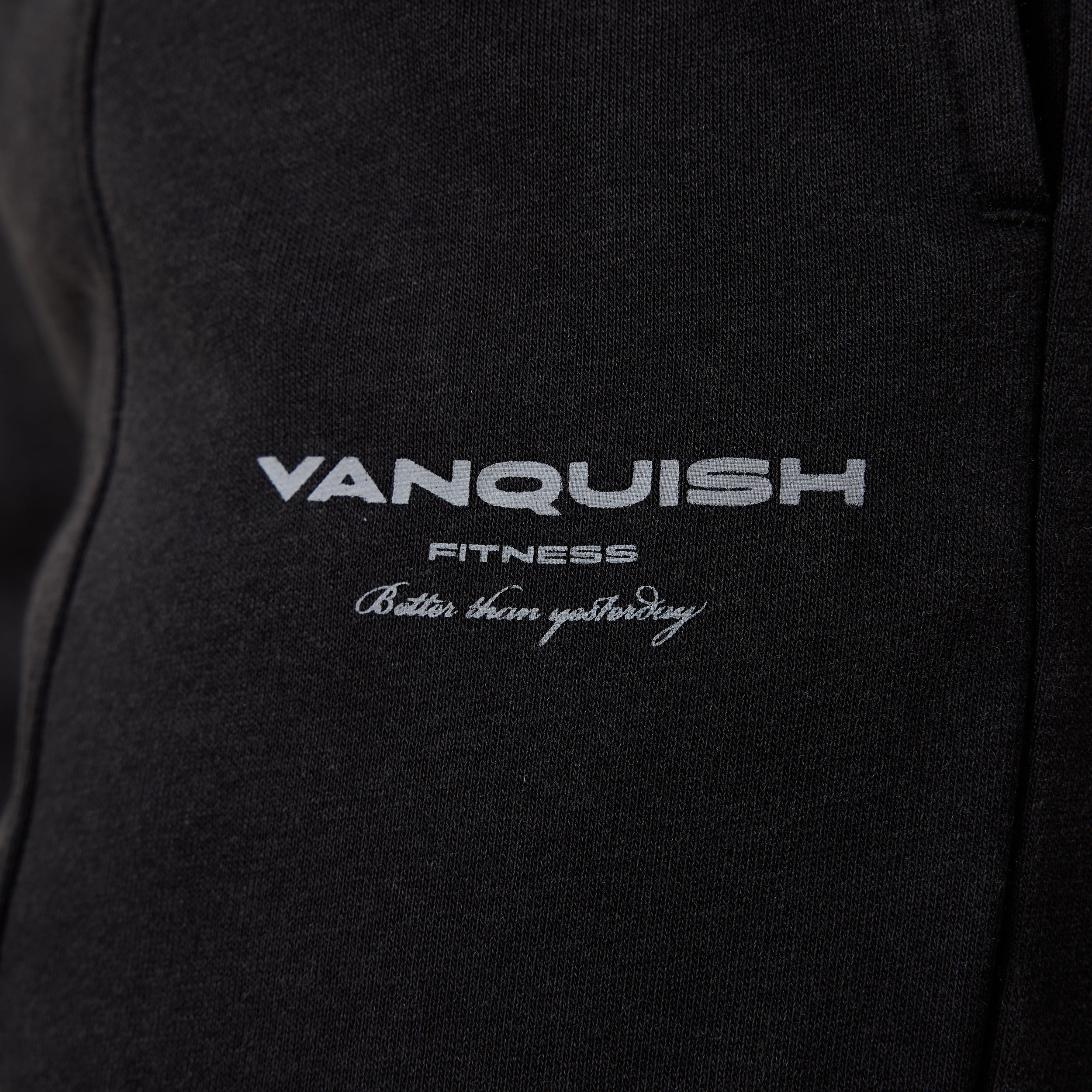 Vanquish Ladies Washed Black Wide Leg Sweatpants