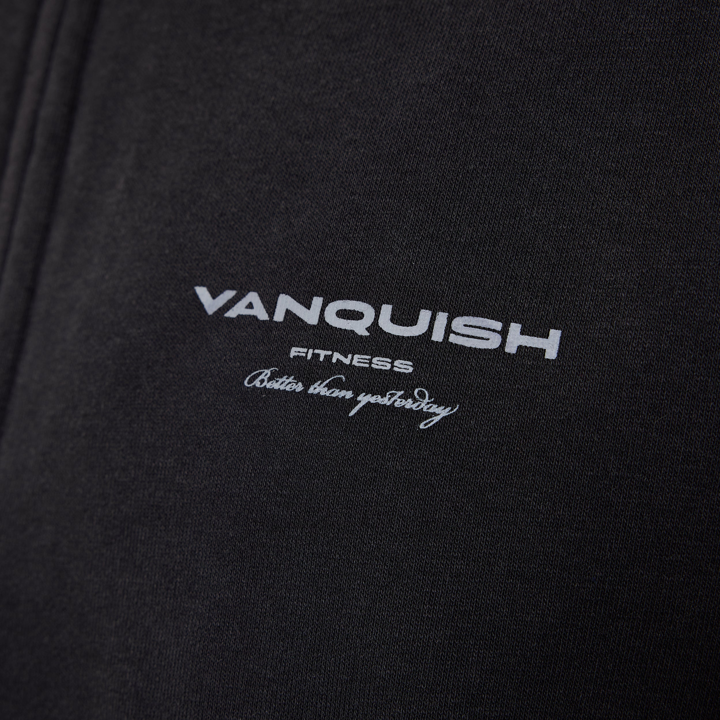 Vanquish Ladies Washed Black Zip Up Jacket