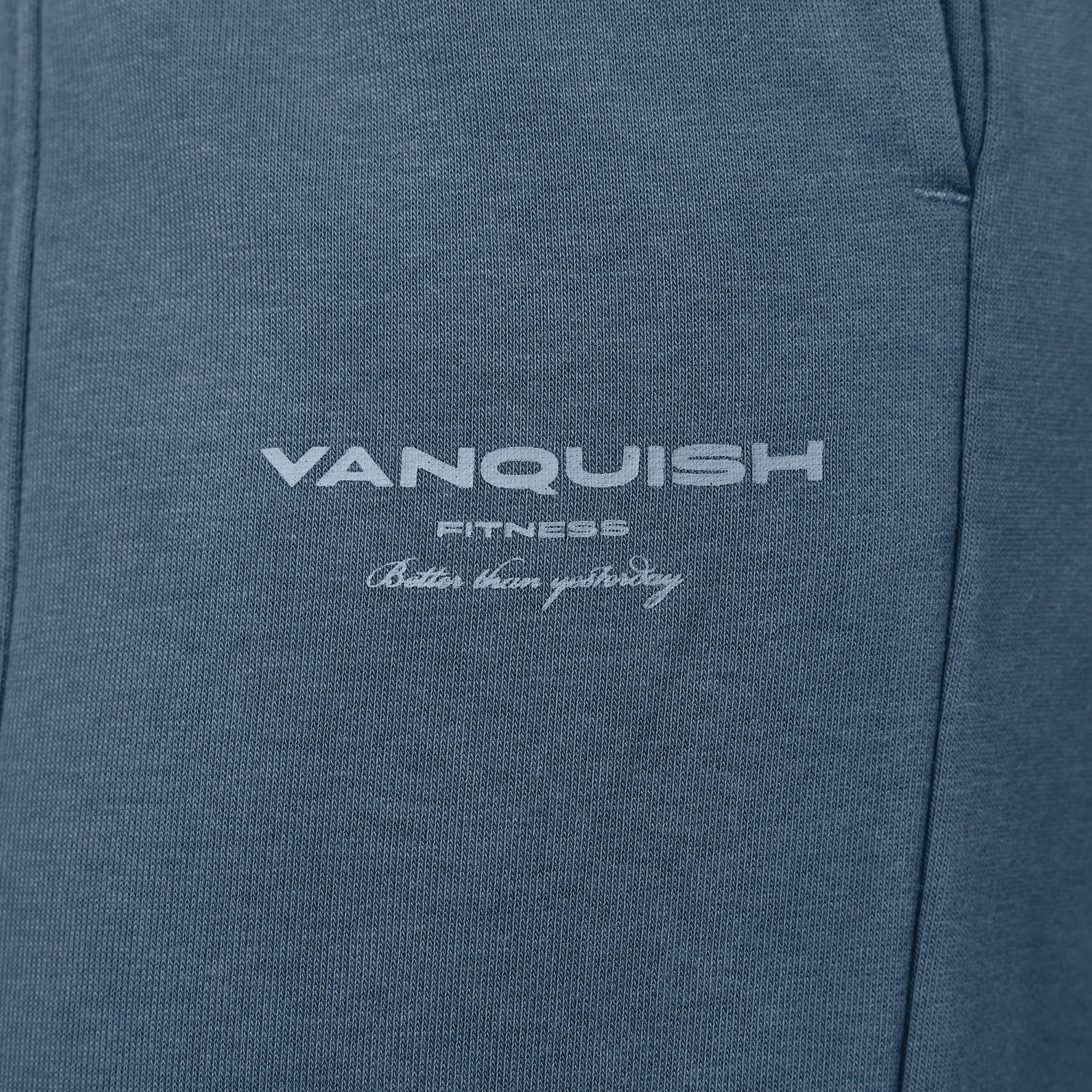 Vanquish Ladies Washed Blue Wide Leg Sweatpants