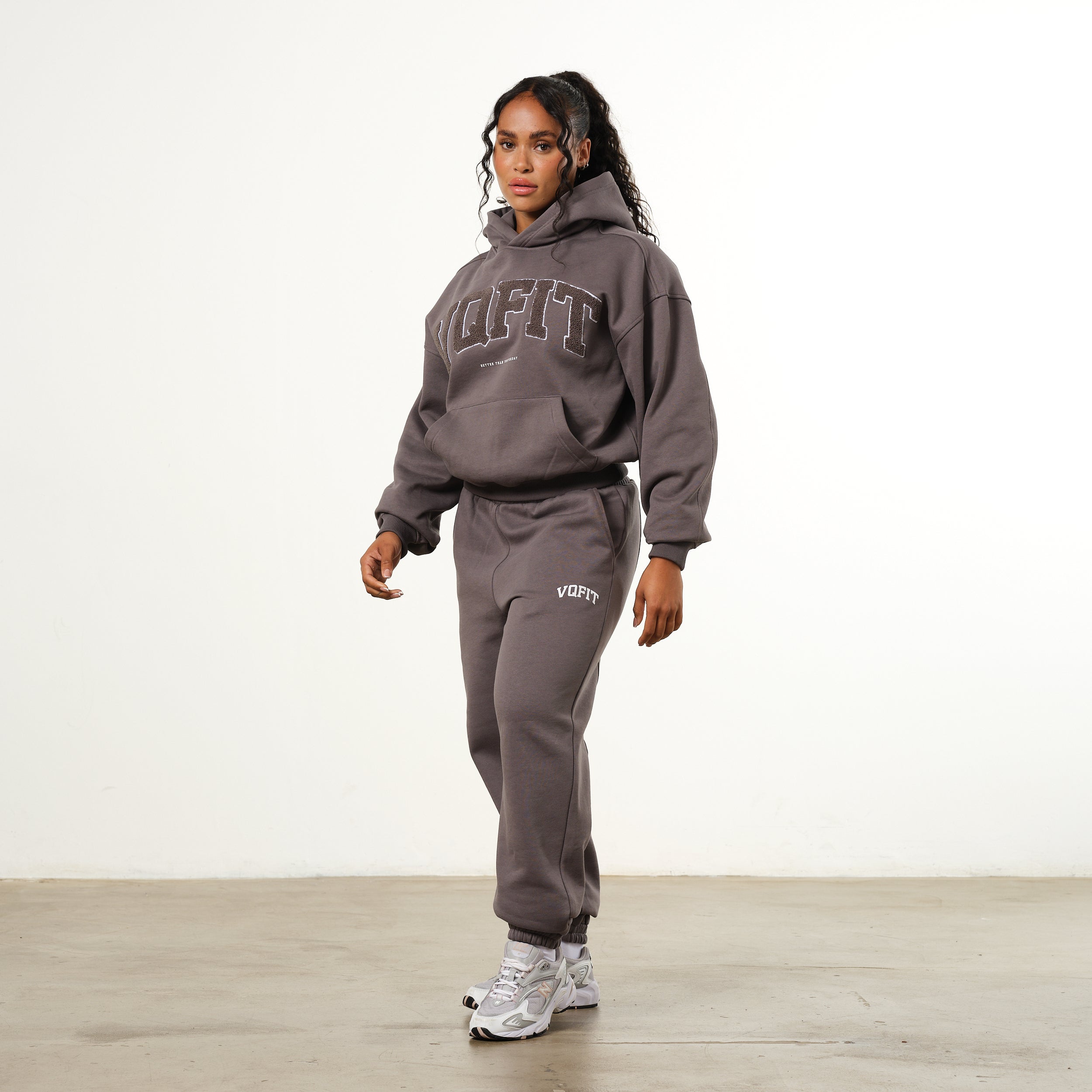 Vanquish Graphite Grey VQFIT Oversized Hoodie