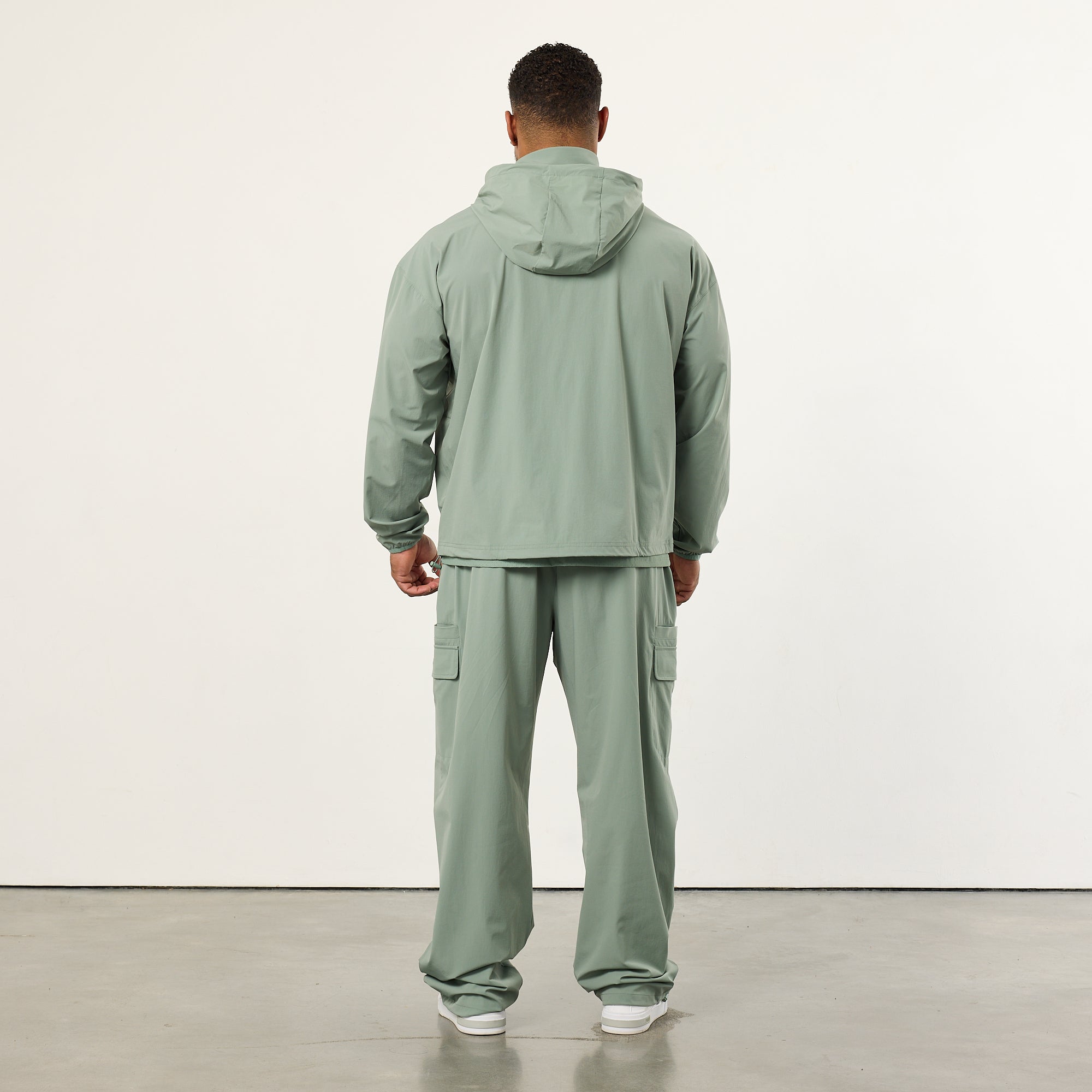 Vanquish Utility Frost Green Wide Leg Cargo Pants