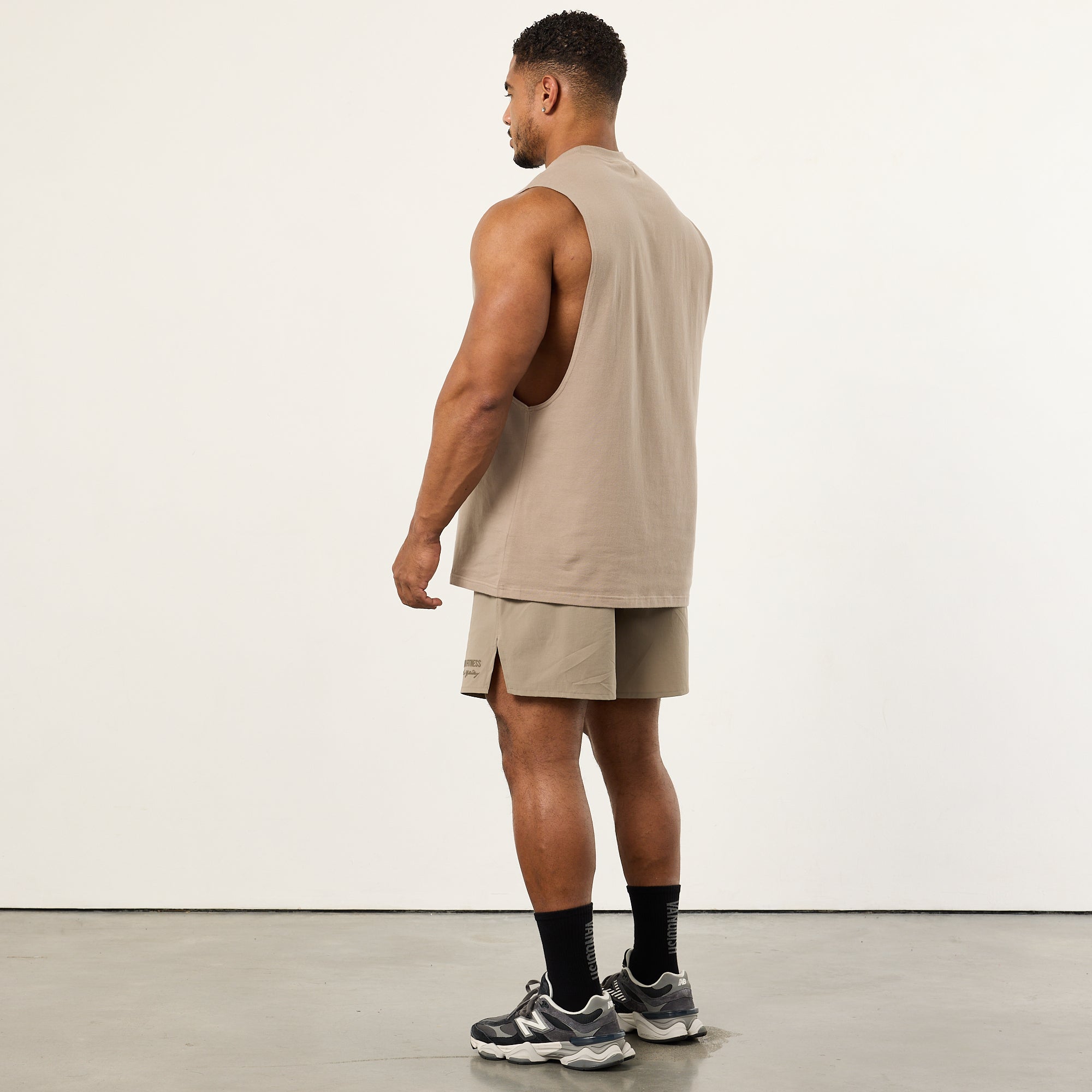 Vanquish Sand Signature Woven Shorts