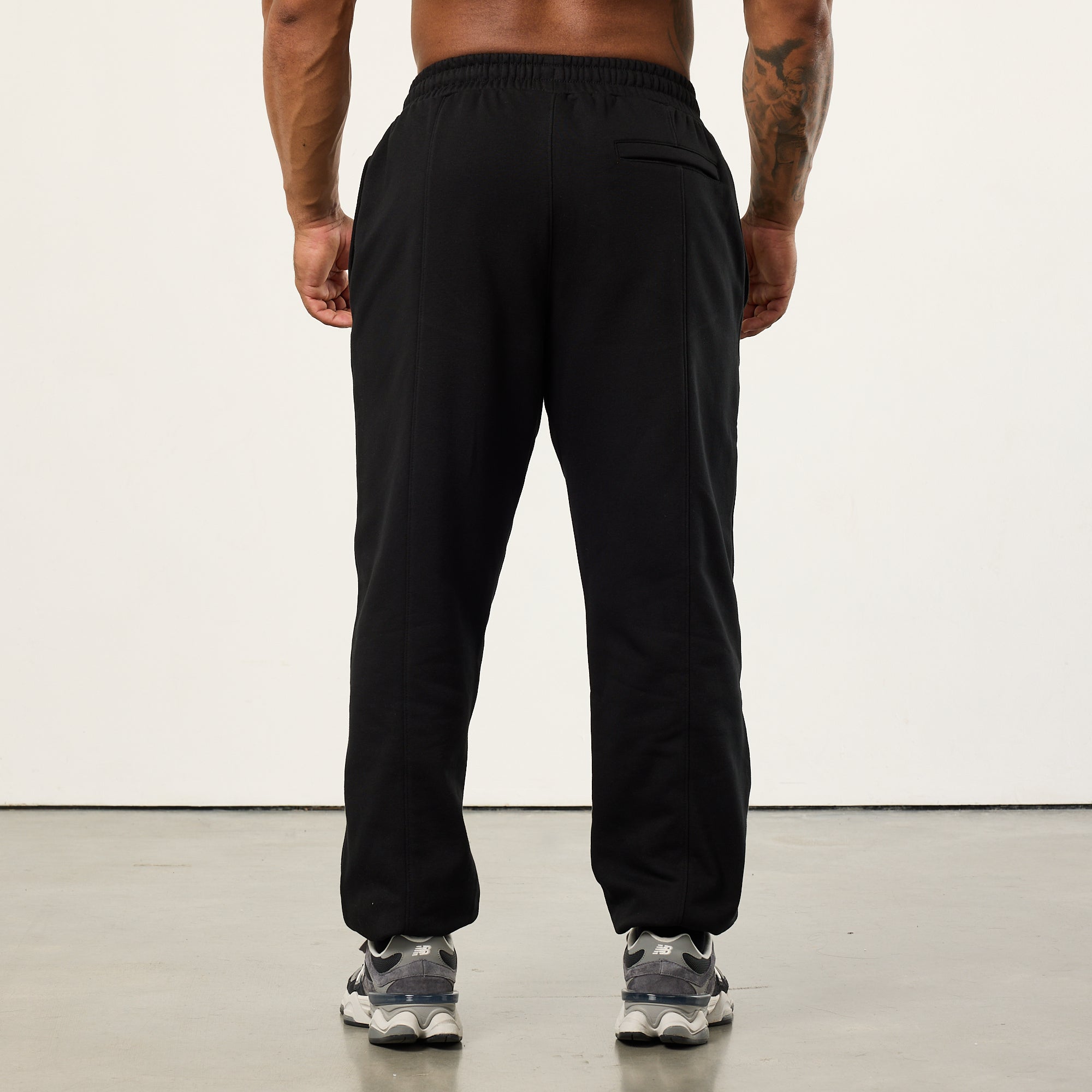 Vanquish Bodybuilding Black Oversized Sweatpants