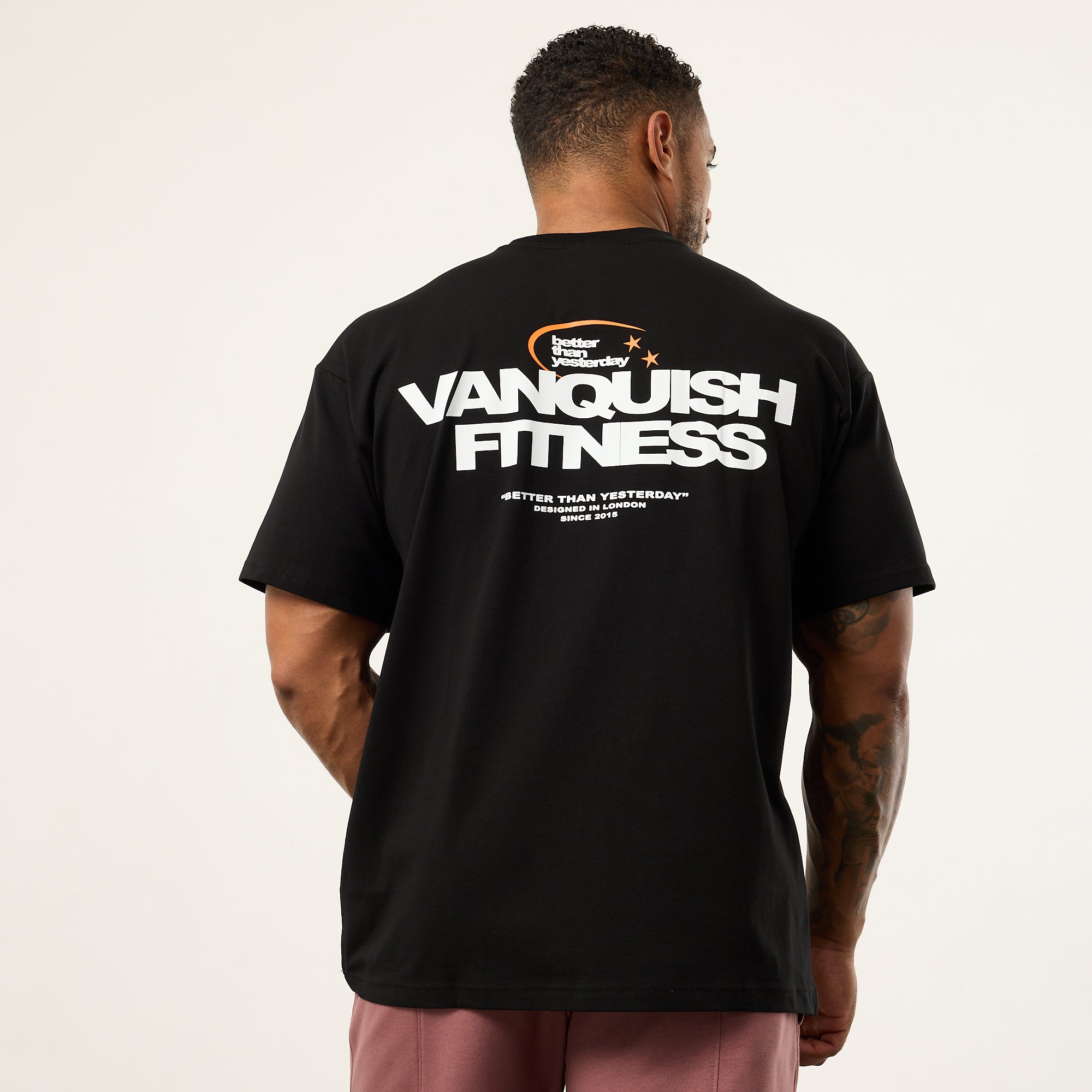 Vanquish TSP Since 2015 Black Oversized T Shirt