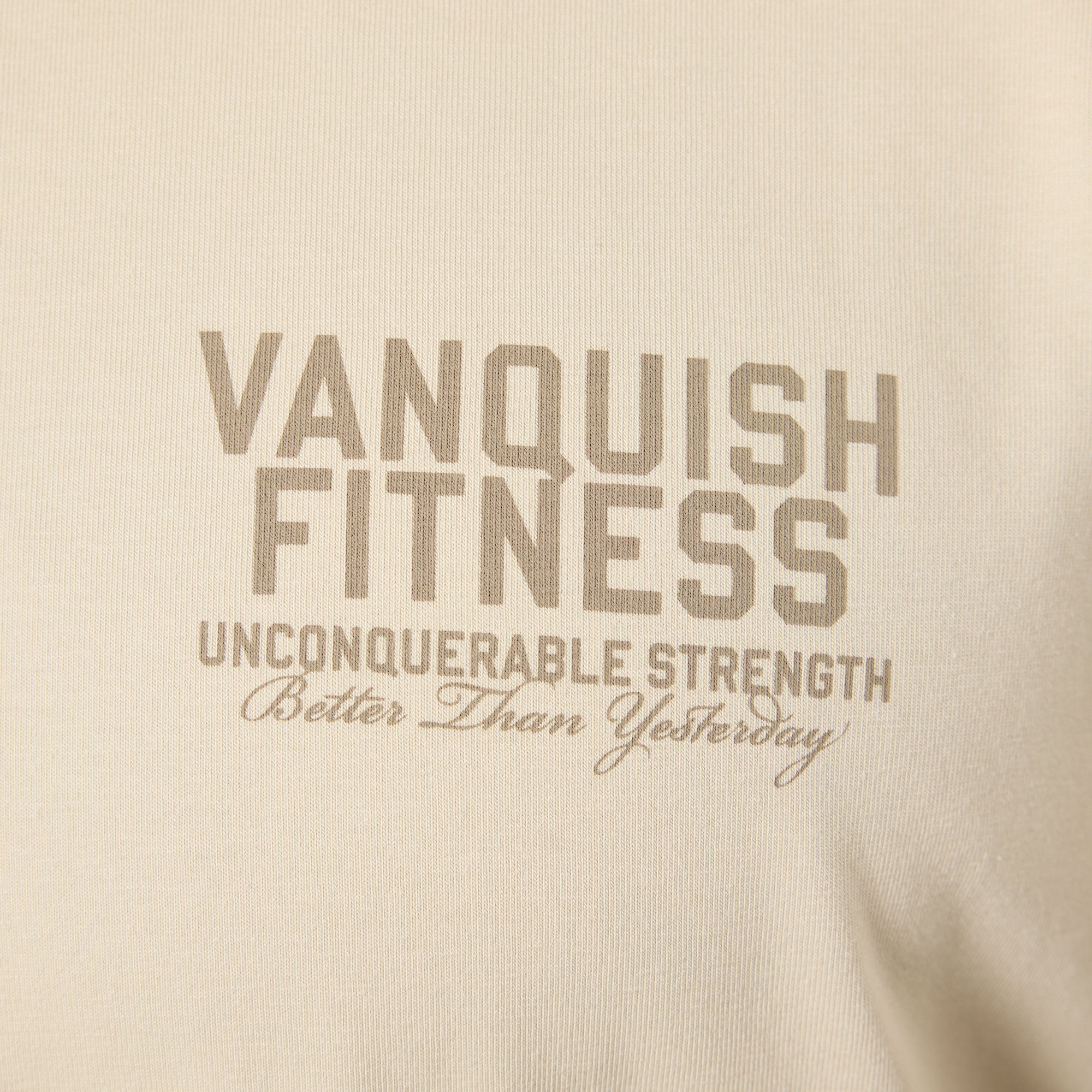 Vanquish TSP Unconquerable Strength Vintage White Oversized T Shirt