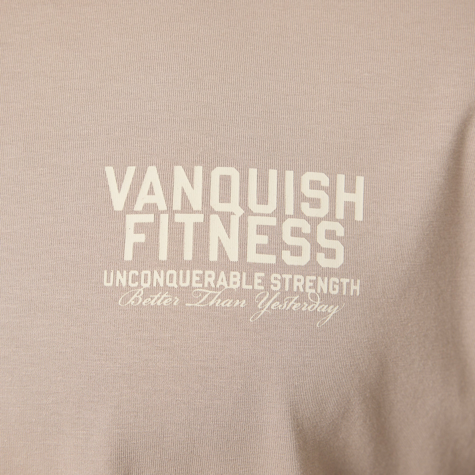 Vanquish TSP Unconquerable Strength Grey Oversized T Shirt