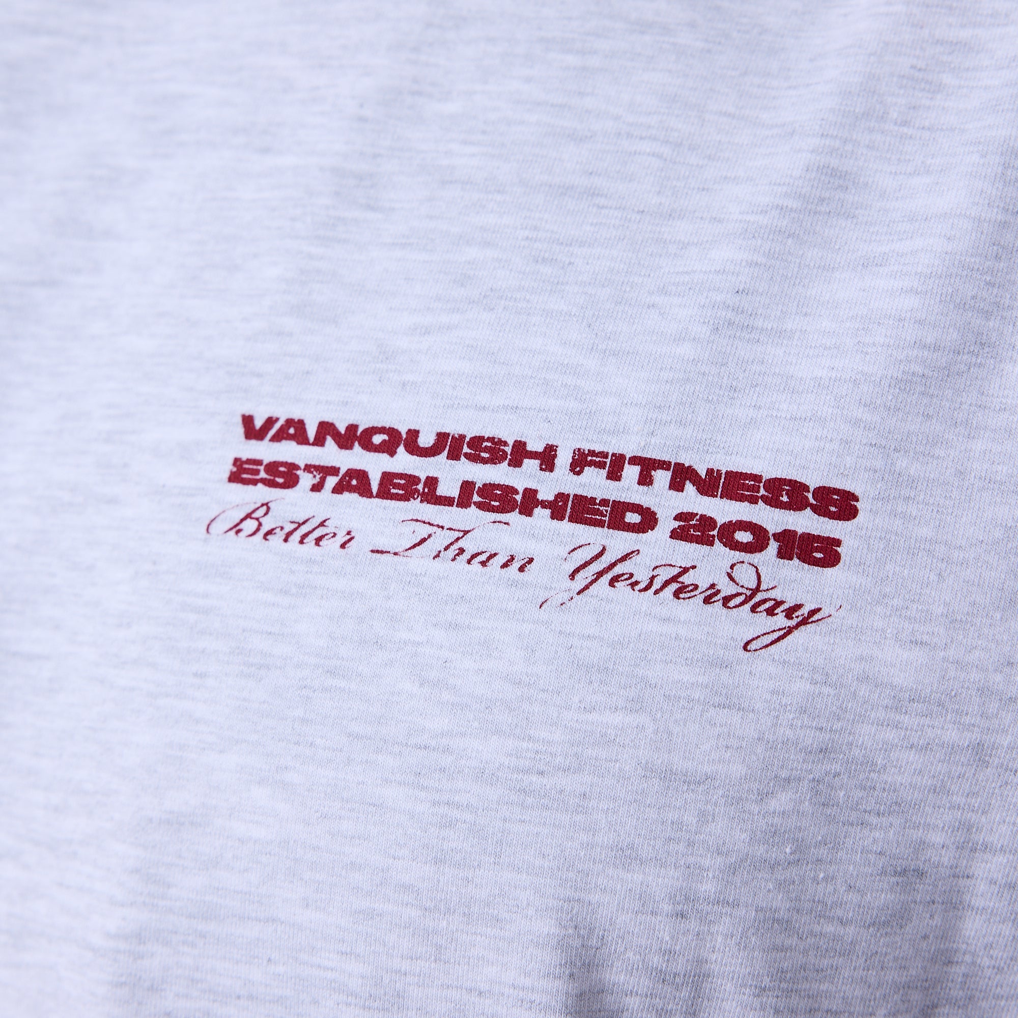 Vanquish TSP VQFIT Revolve ärmelloses graues T-Shirt