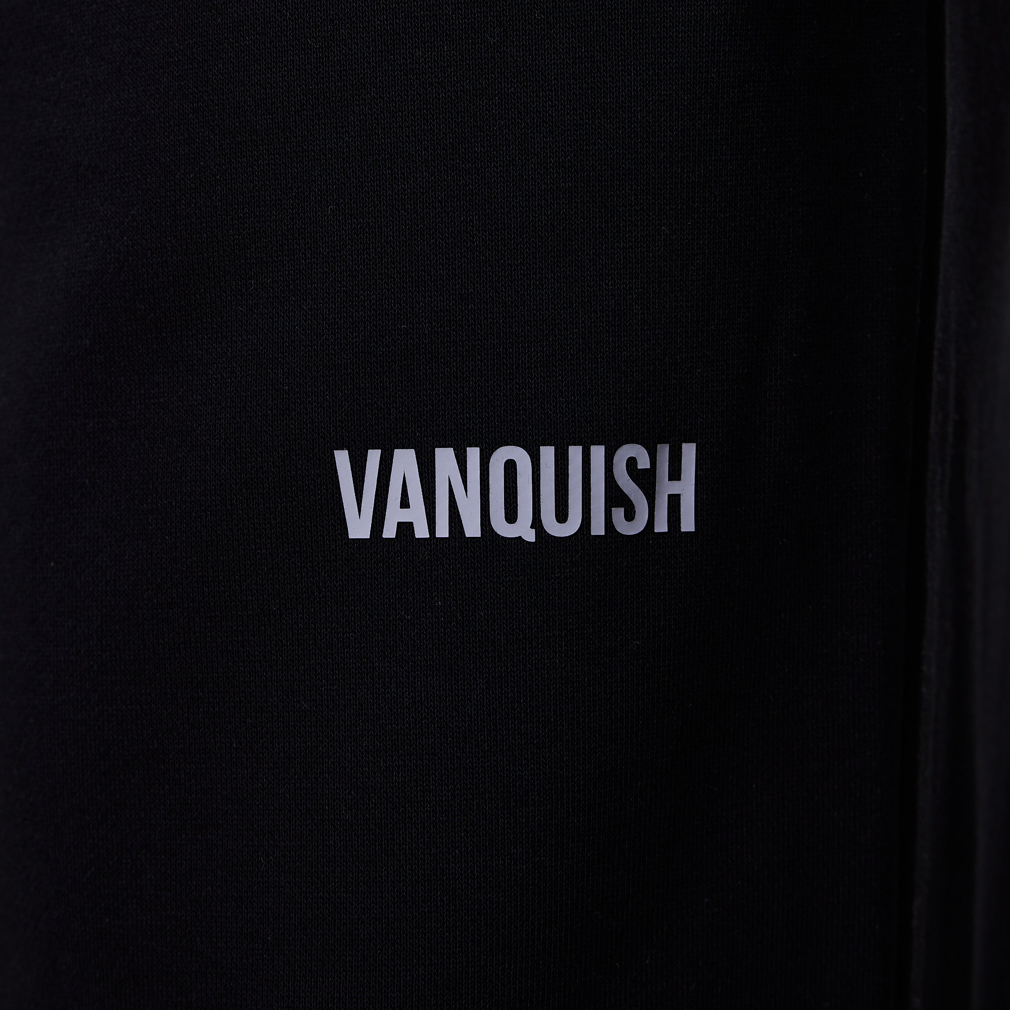 Vanquish Essential Black Straight Leg Sweatpants