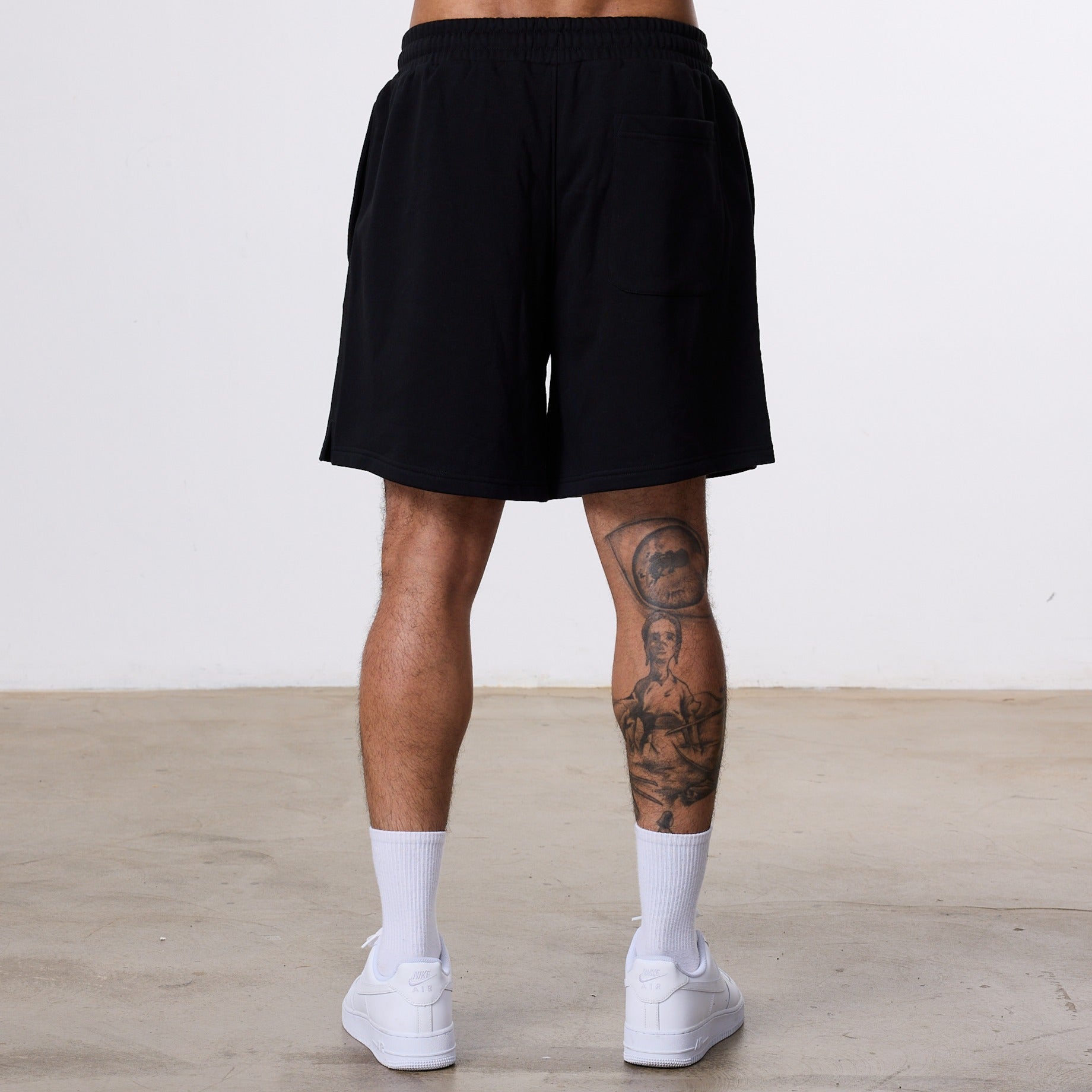 Vanquish Better Than Yesterday Black Sweat Shorts