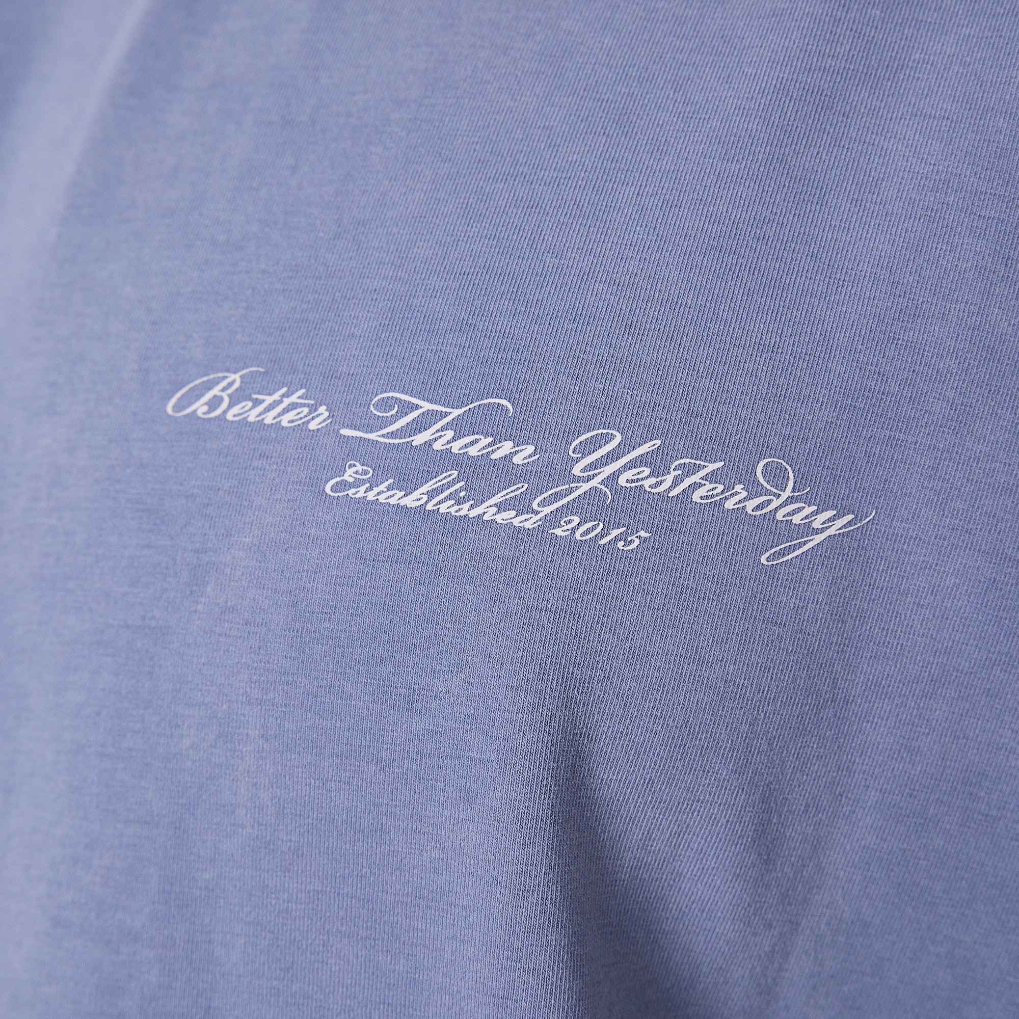 Vanquish Better Than Yesterday Washed Blue Oversized T-Shirt