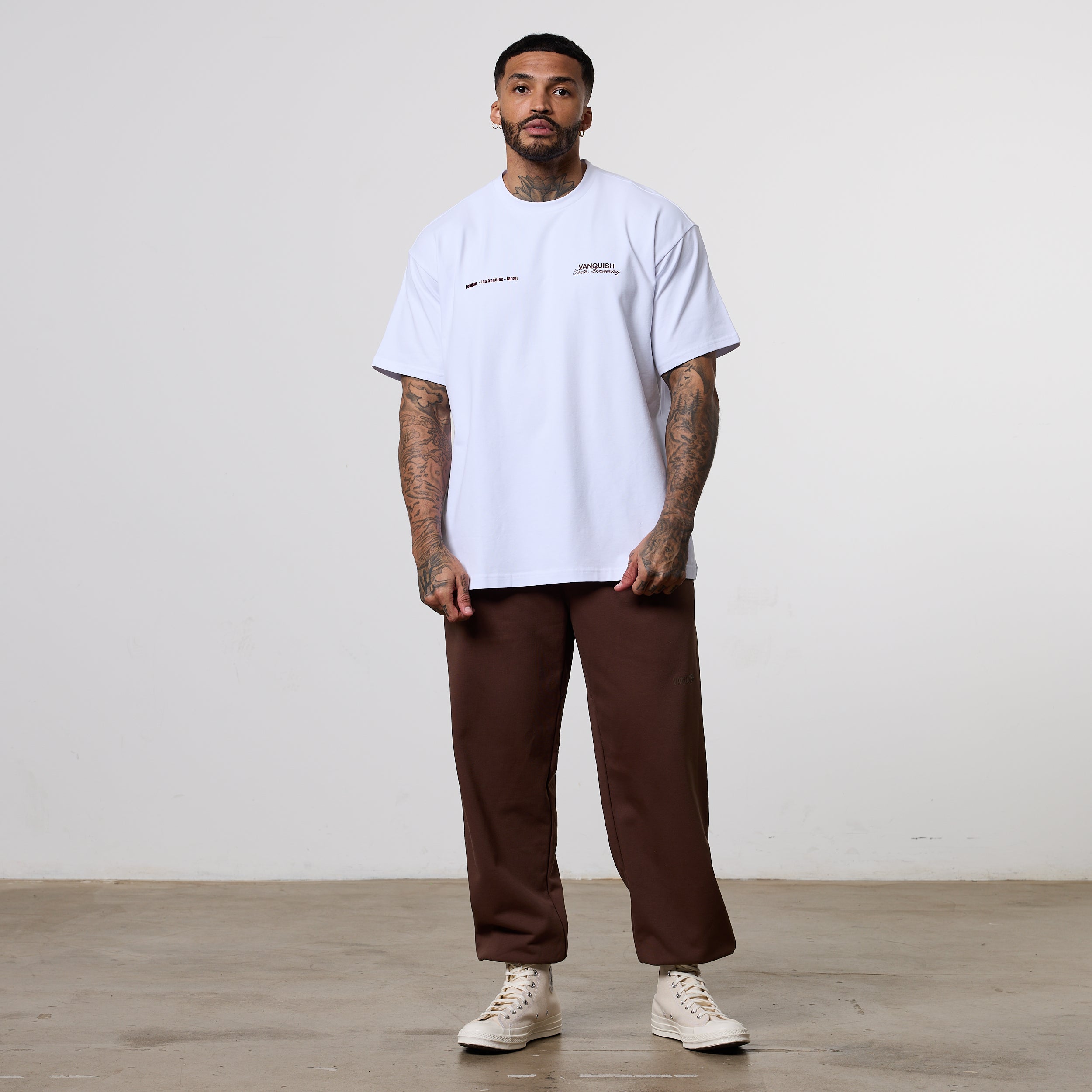 Vanquish TSP Anniversary White Oversized T-Shirt