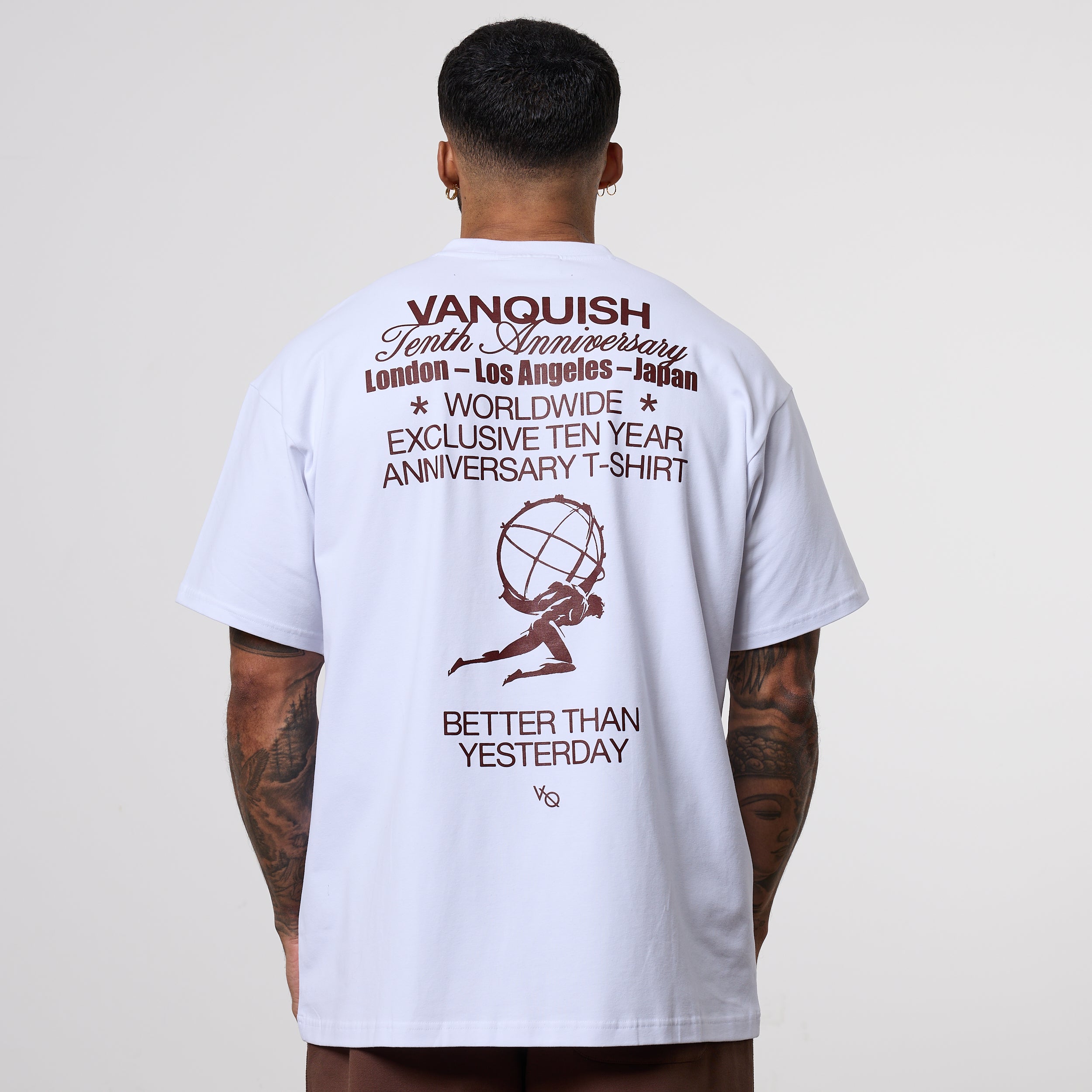 Vanquish TSP Anniversary White Oversized T-Shirt