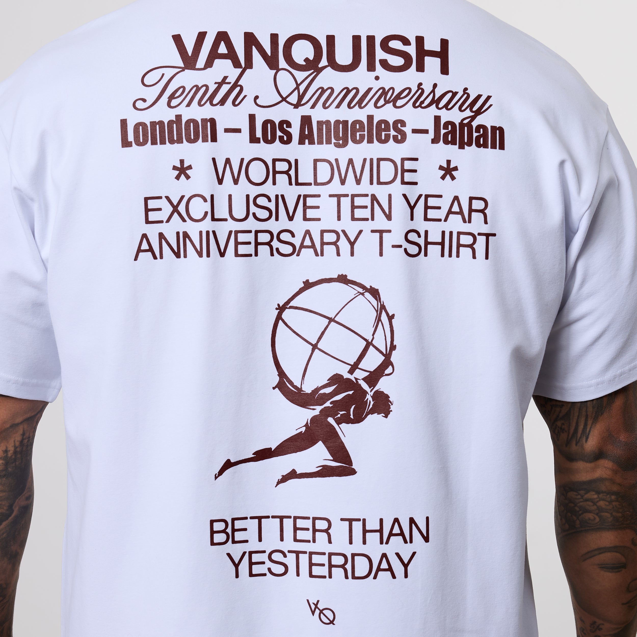 Vanquish TSP Anniversary White Oversized T-Shirt