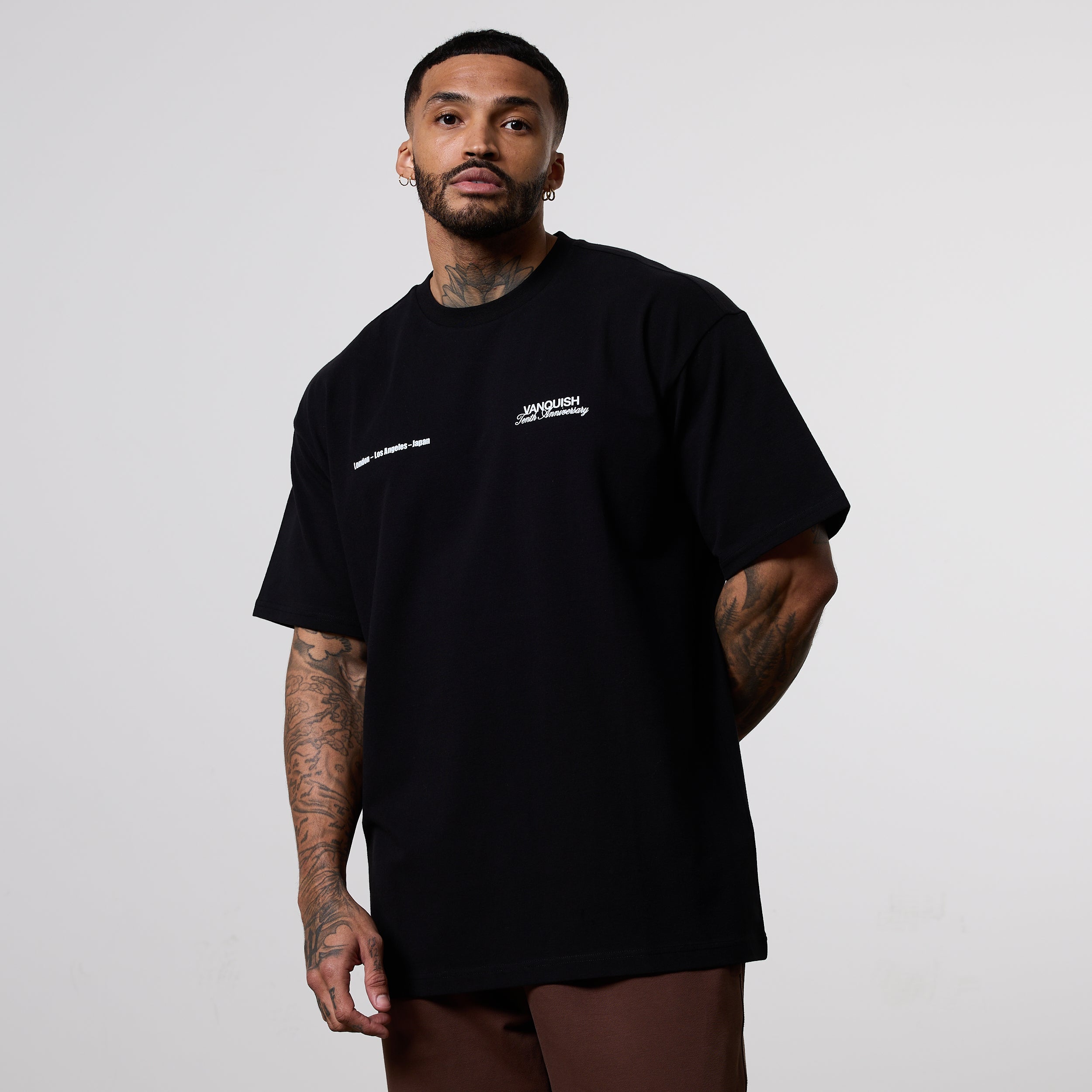 Vanquish TSP Anniversary Black Oversized T-Shirt