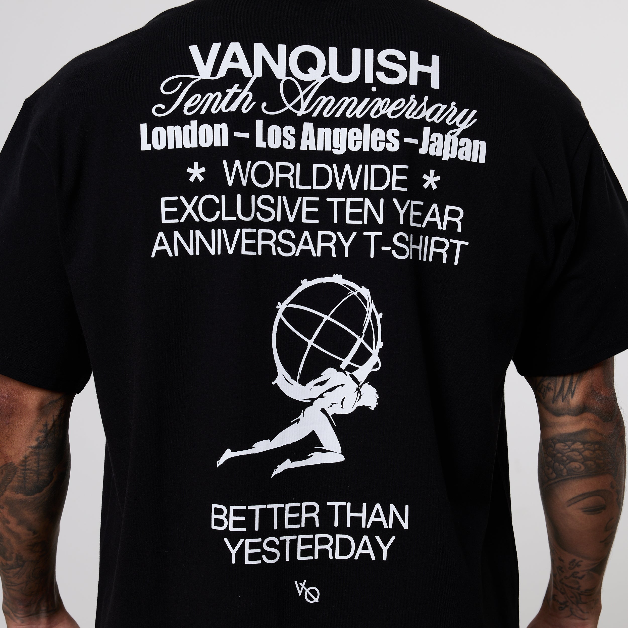 Vanquish TSP Anniversary Black Oversized T-Shirt